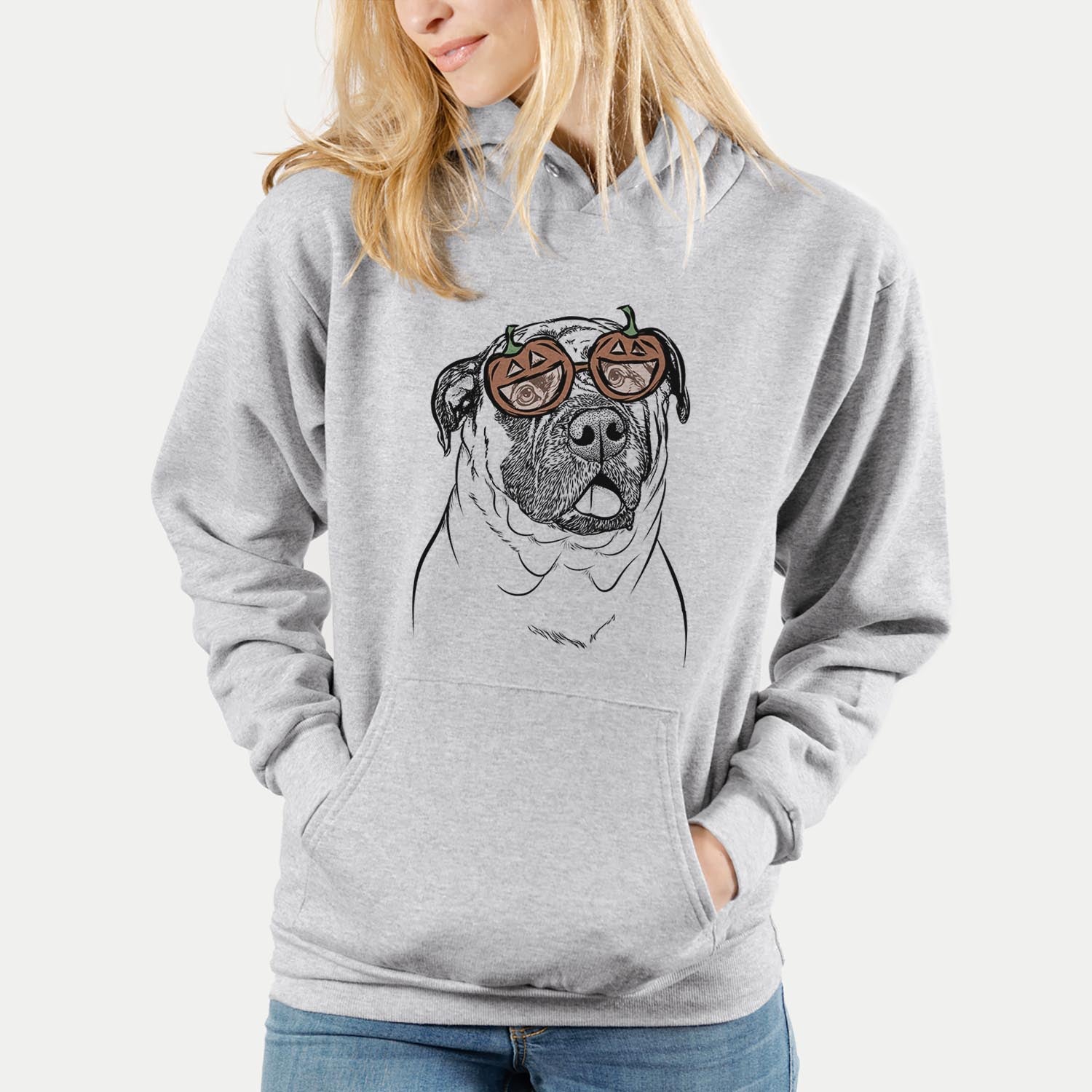 Big P the English Mastiff  - Pumpkin Collection