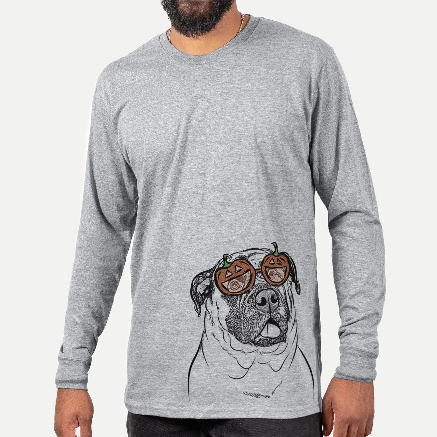 Big P the English Mastiff  - Pumpkin Collection