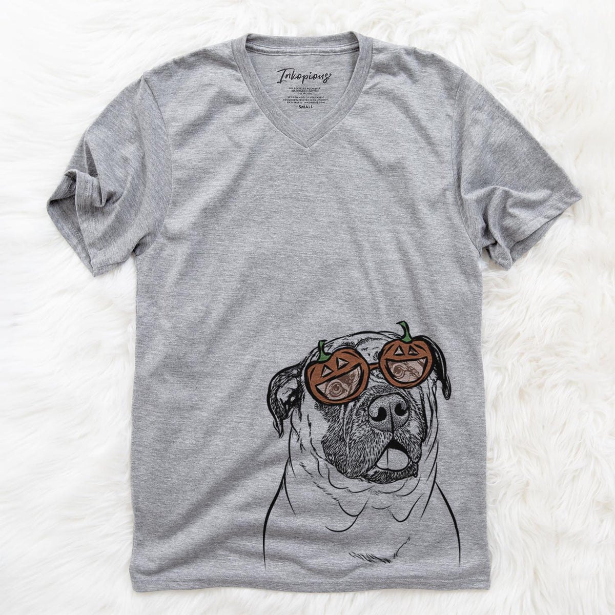 Big P the English Mastiff  - Pumpkin Collection