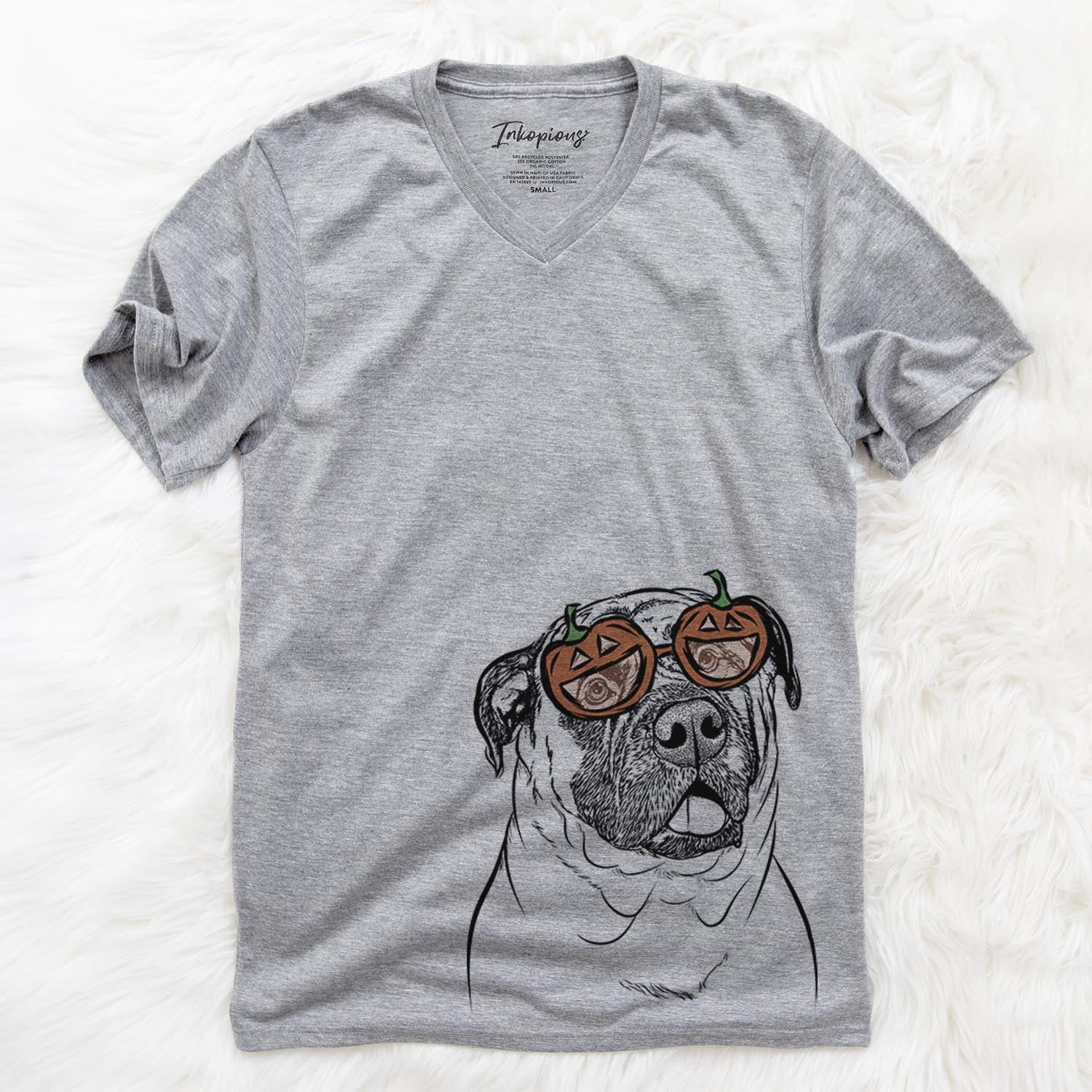 Big P the English Mastiff  - Pumpkin Collection