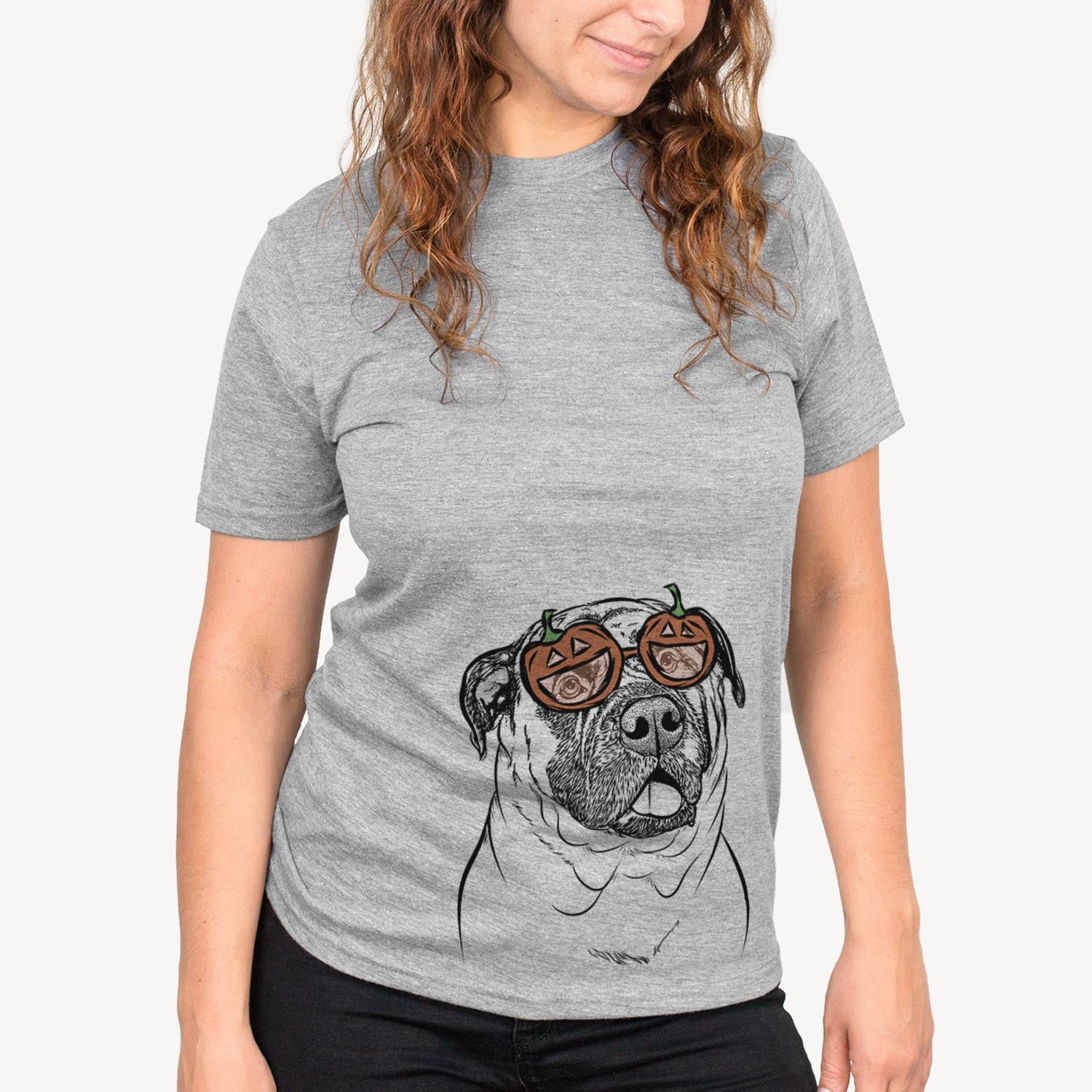 Big P the English Mastiff  - Pumpkin Collection