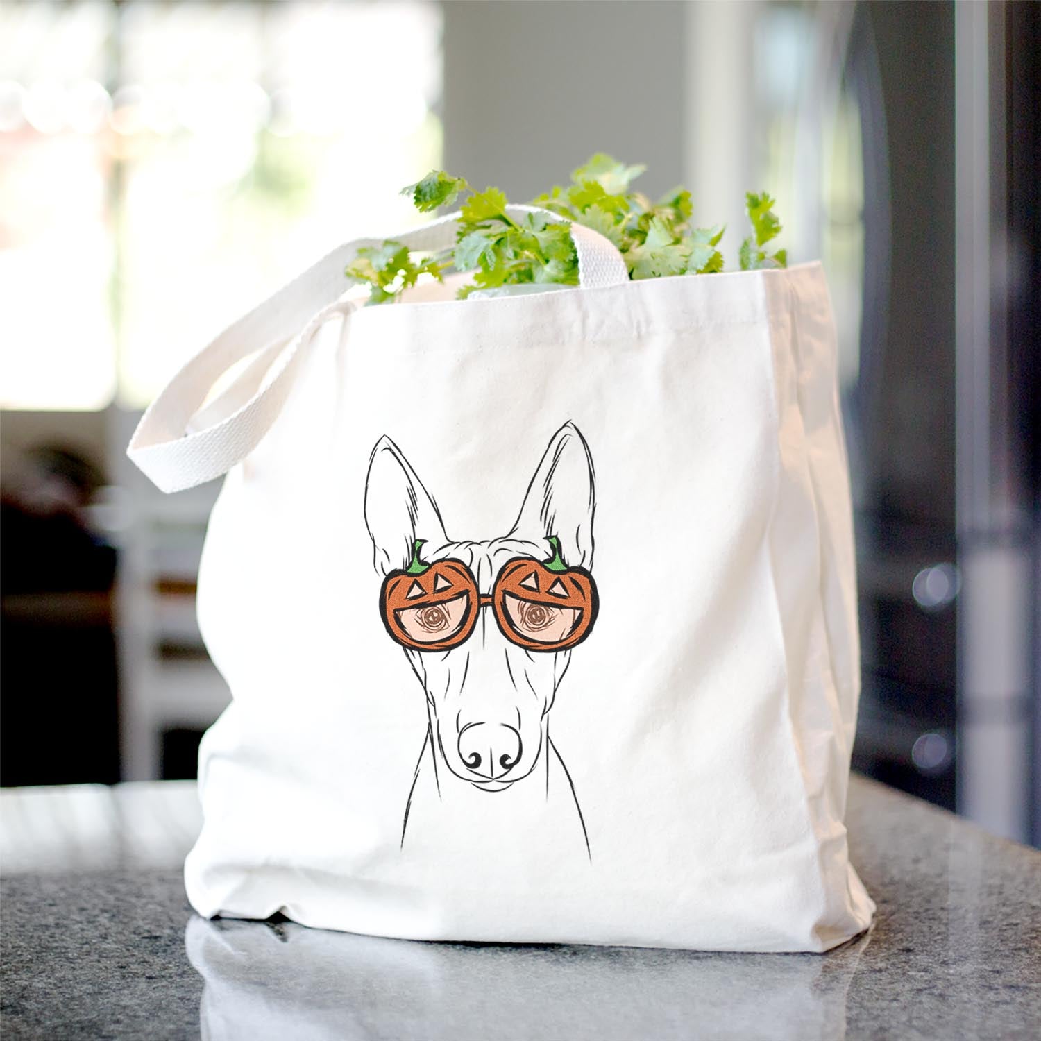 Bonsai the Basenji - Tote Bag