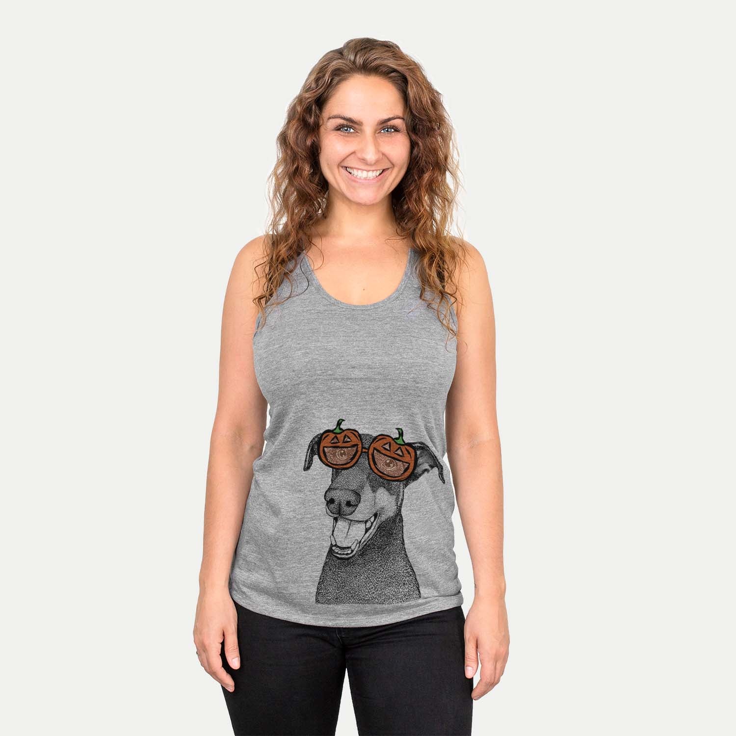 Bunnie the Doberman Pinscher  - Pumpkin Collection