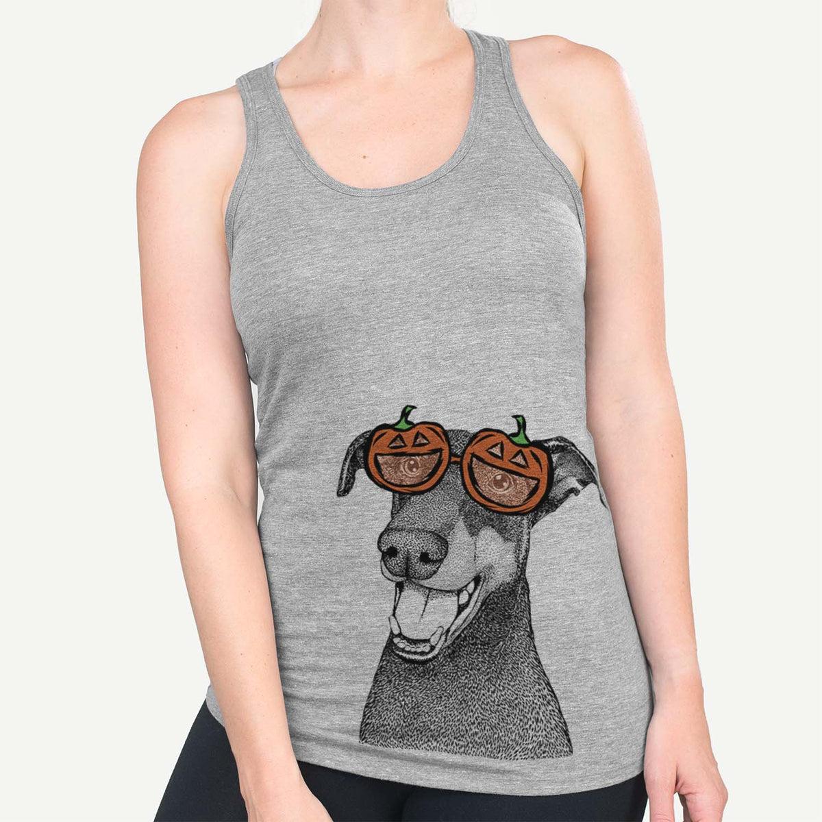 Bunnie the Doberman Pinscher  - Pumpkin Collection