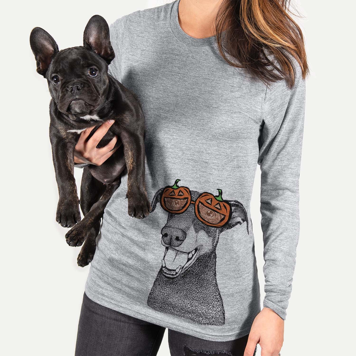 Bunnie the Doberman Pinscher  - Pumpkin Collection