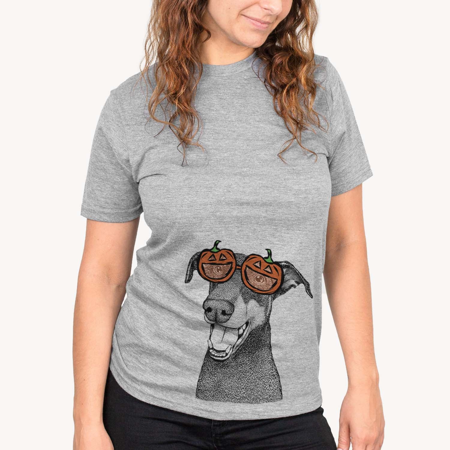 Bunnie the Doberman Pinscher  - Pumpkin Collection