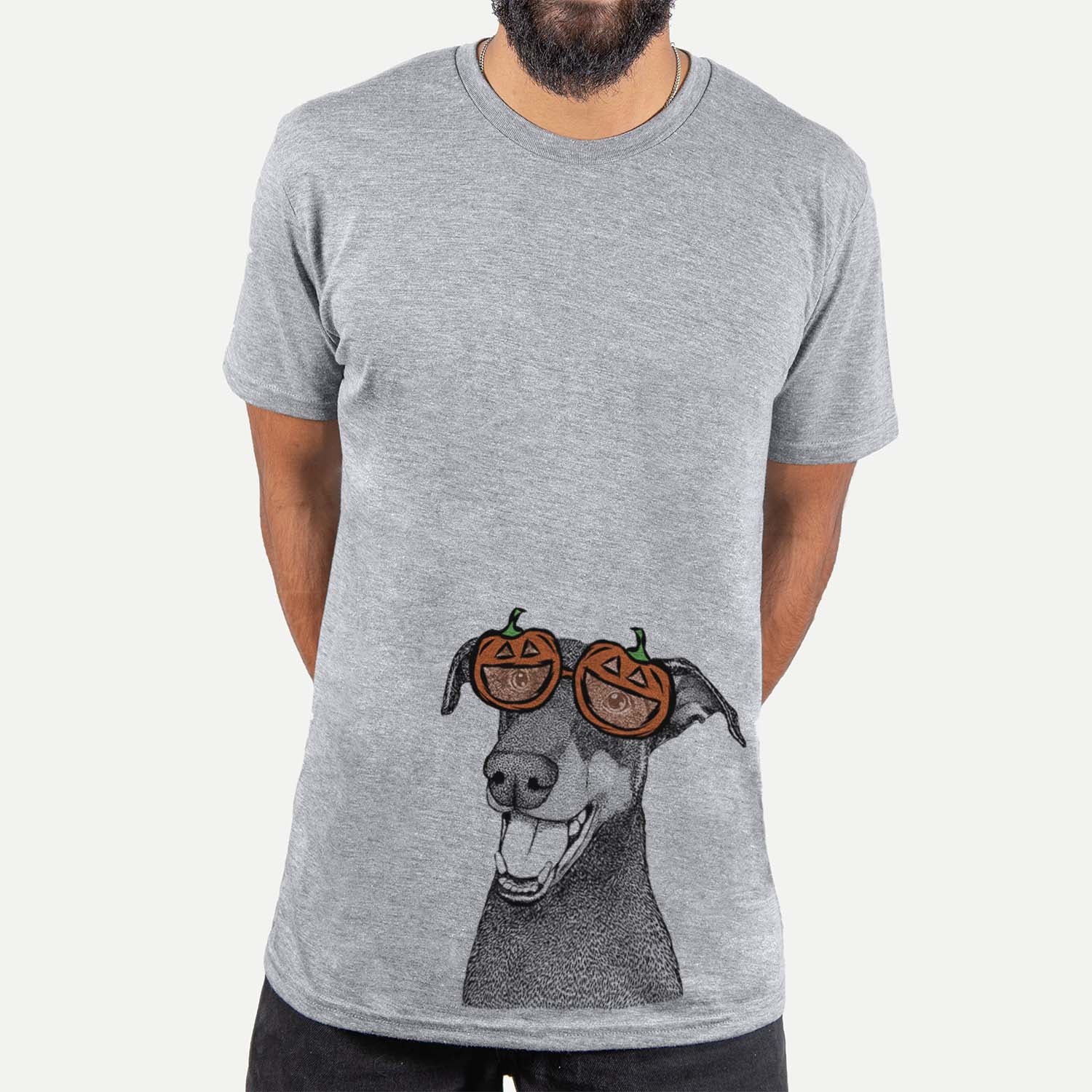 Bunnie the Doberman Pinscher  - Pumpkin Collection