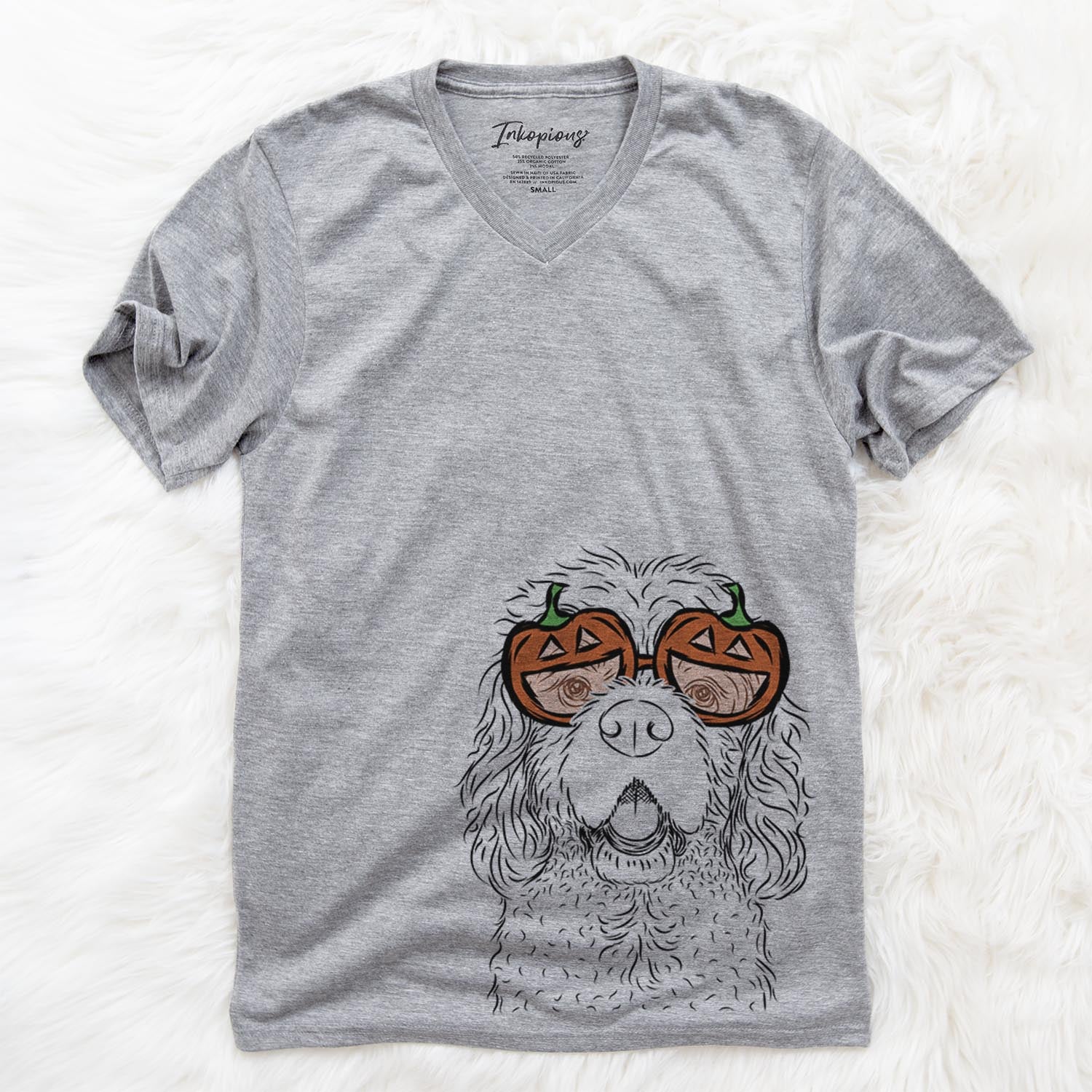 Casey the American Cocker Spaniel  - Pumpkin Collection