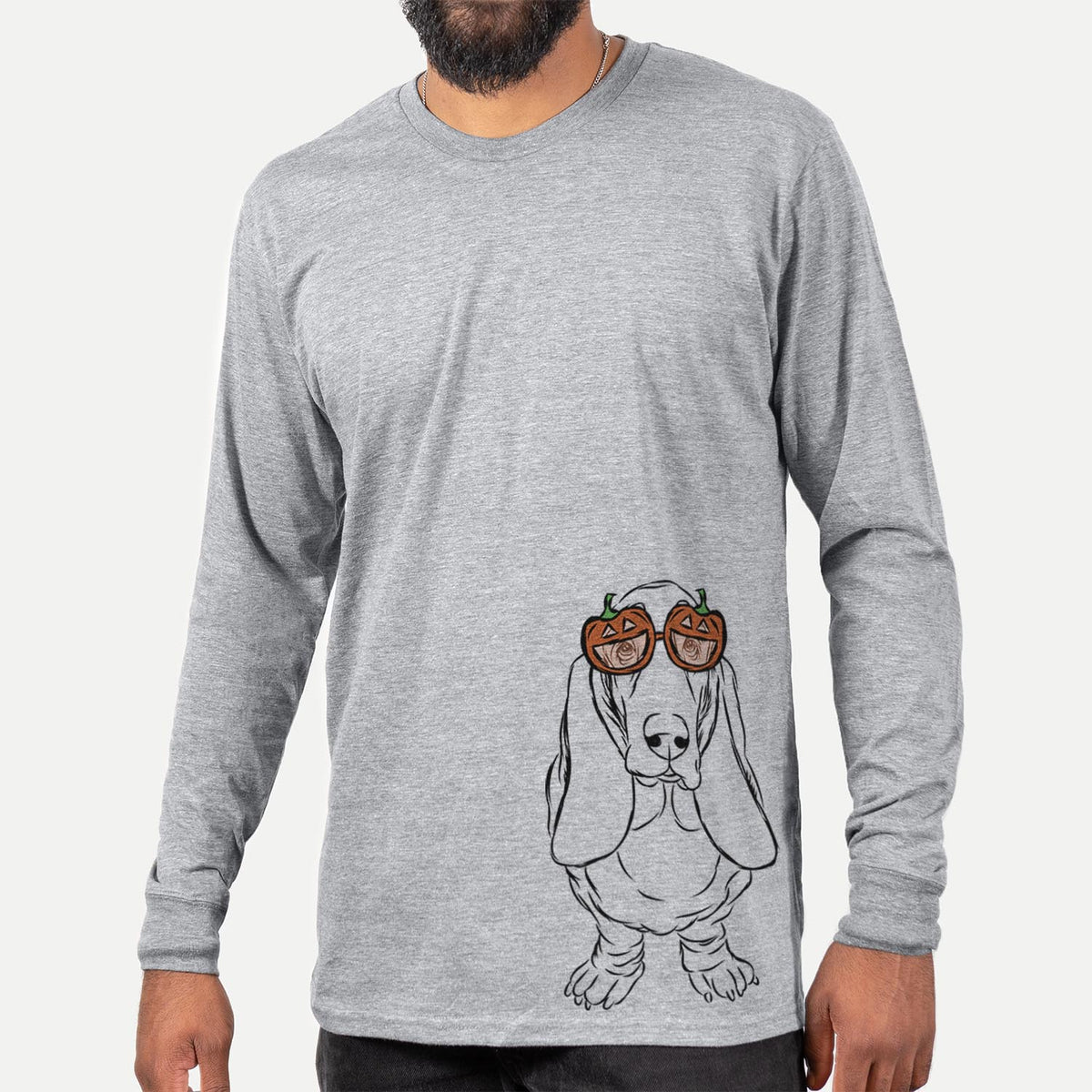 Charlie the Basset Hound  - Pumpkin Collection