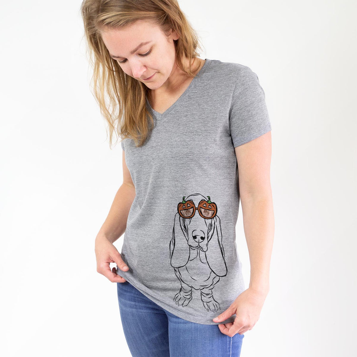 Charlie the Basset Hound  - Pumpkin Collection