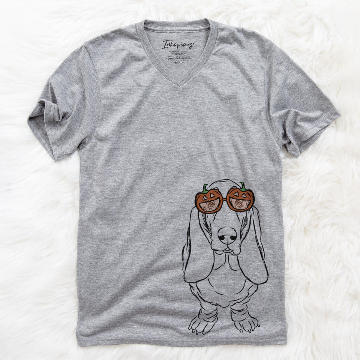 Charlie the Basset Hound  - Pumpkin Collection