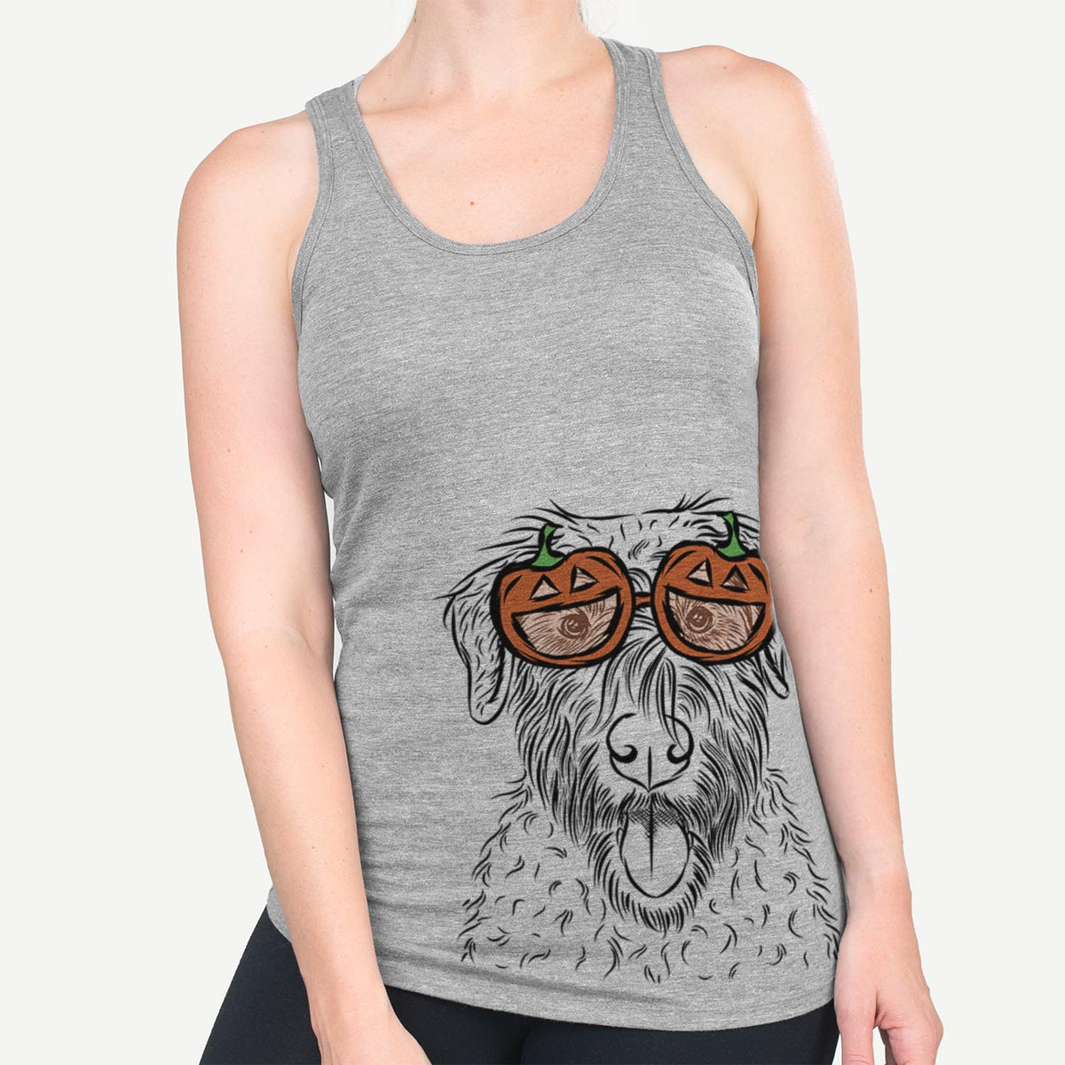 Chester the Soft Coated Wheaten Terrier  - Pumpkin Collection