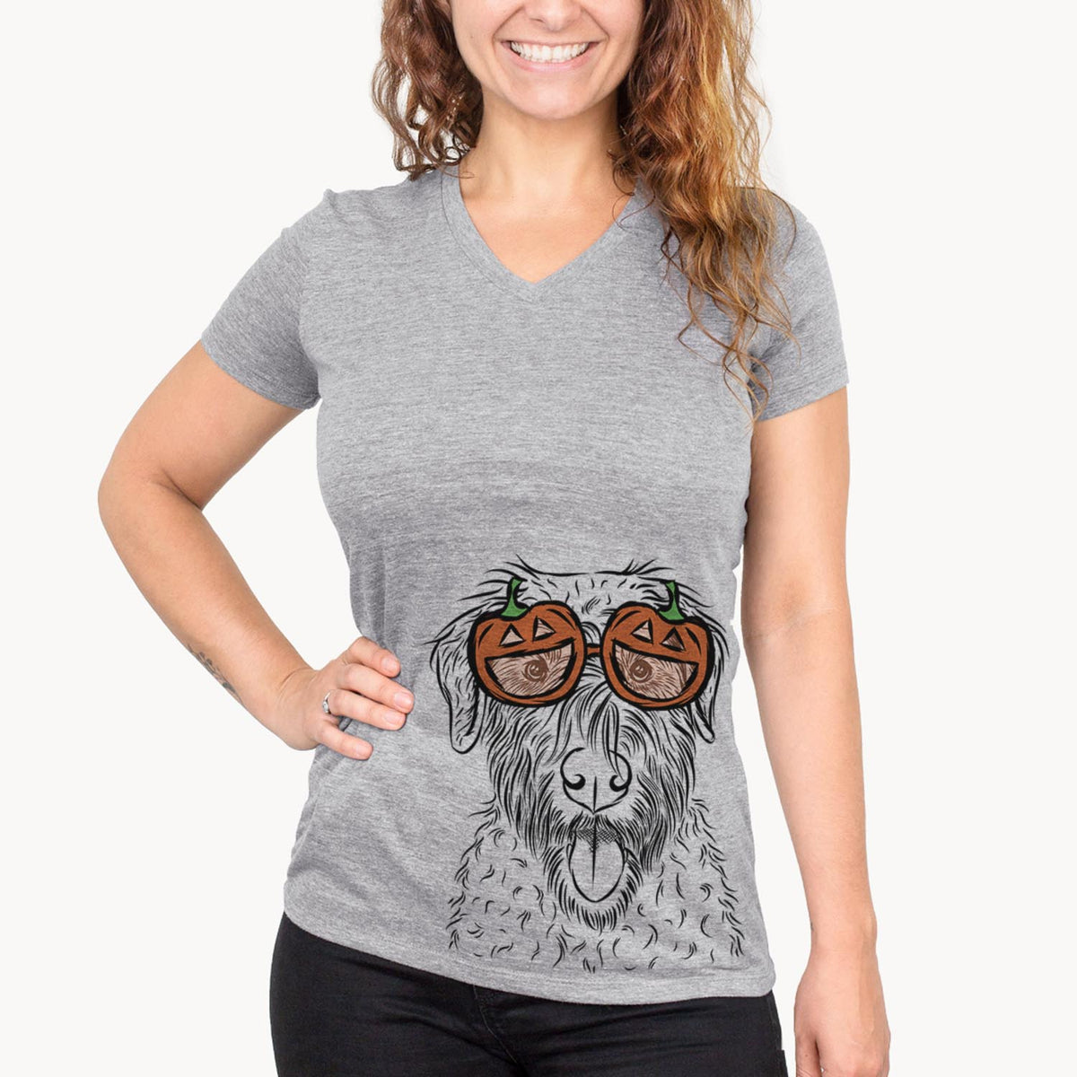 Chester the Soft Coated Wheaten Terrier  - Pumpkin Collection