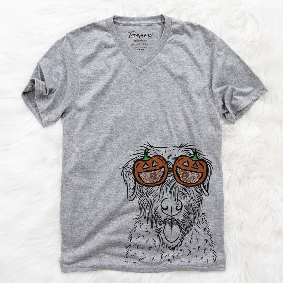 Chester the Soft Coated Wheaten Terrier  - Pumpkin Collection