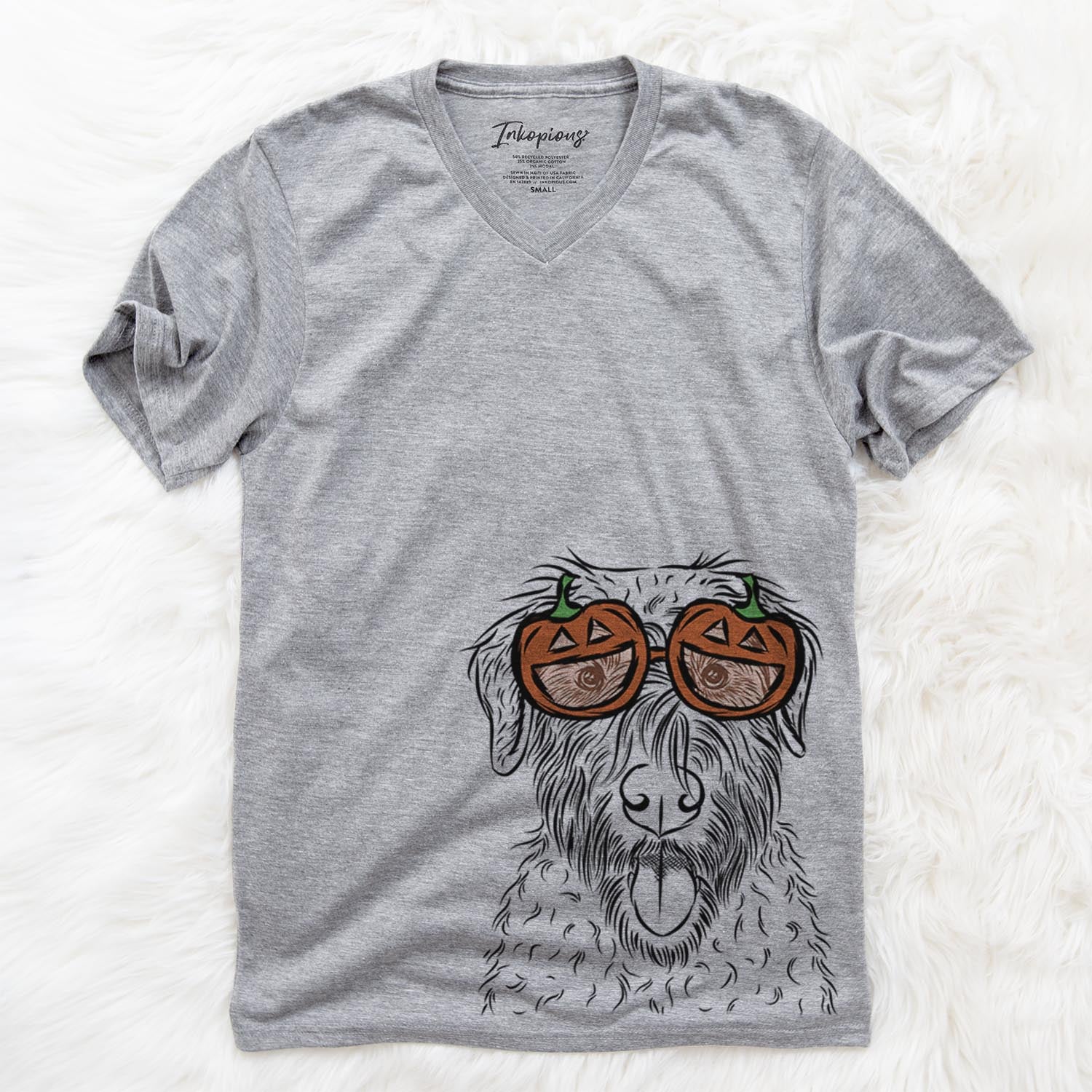 Chester the Soft Coated Wheaten Terrier  - Pumpkin Collection