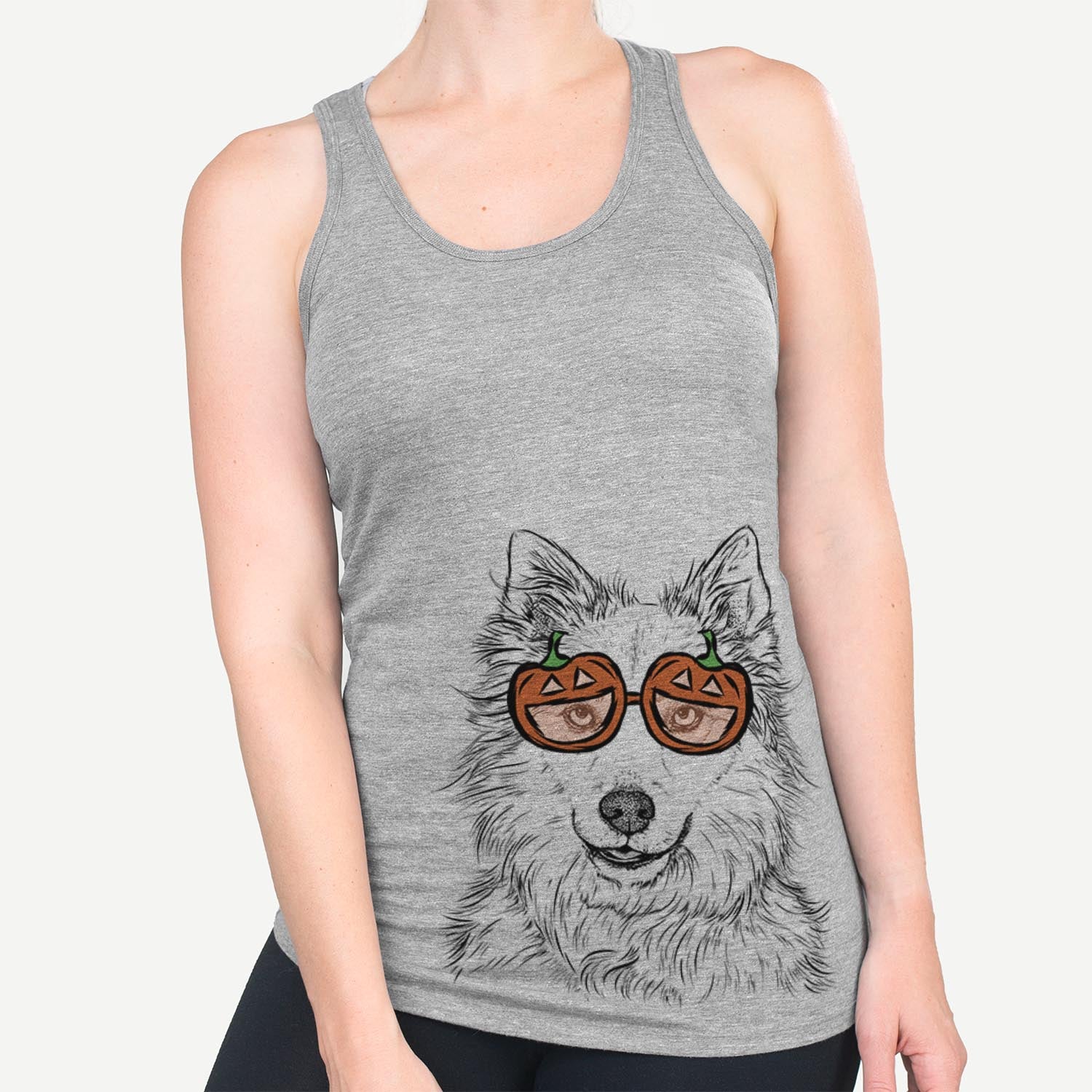 Chia the Samoyed Husky Mix  - Pumpkin Collection