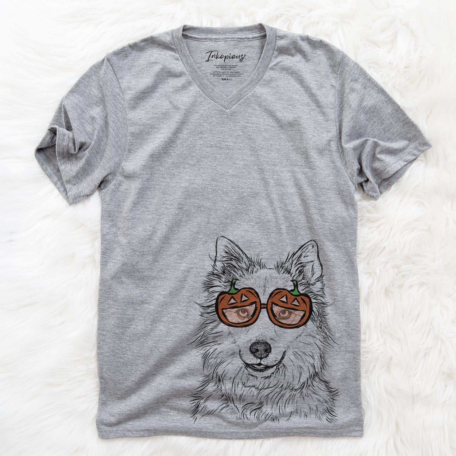 Chia the Samoyed Husky Mix  - Pumpkin Collection