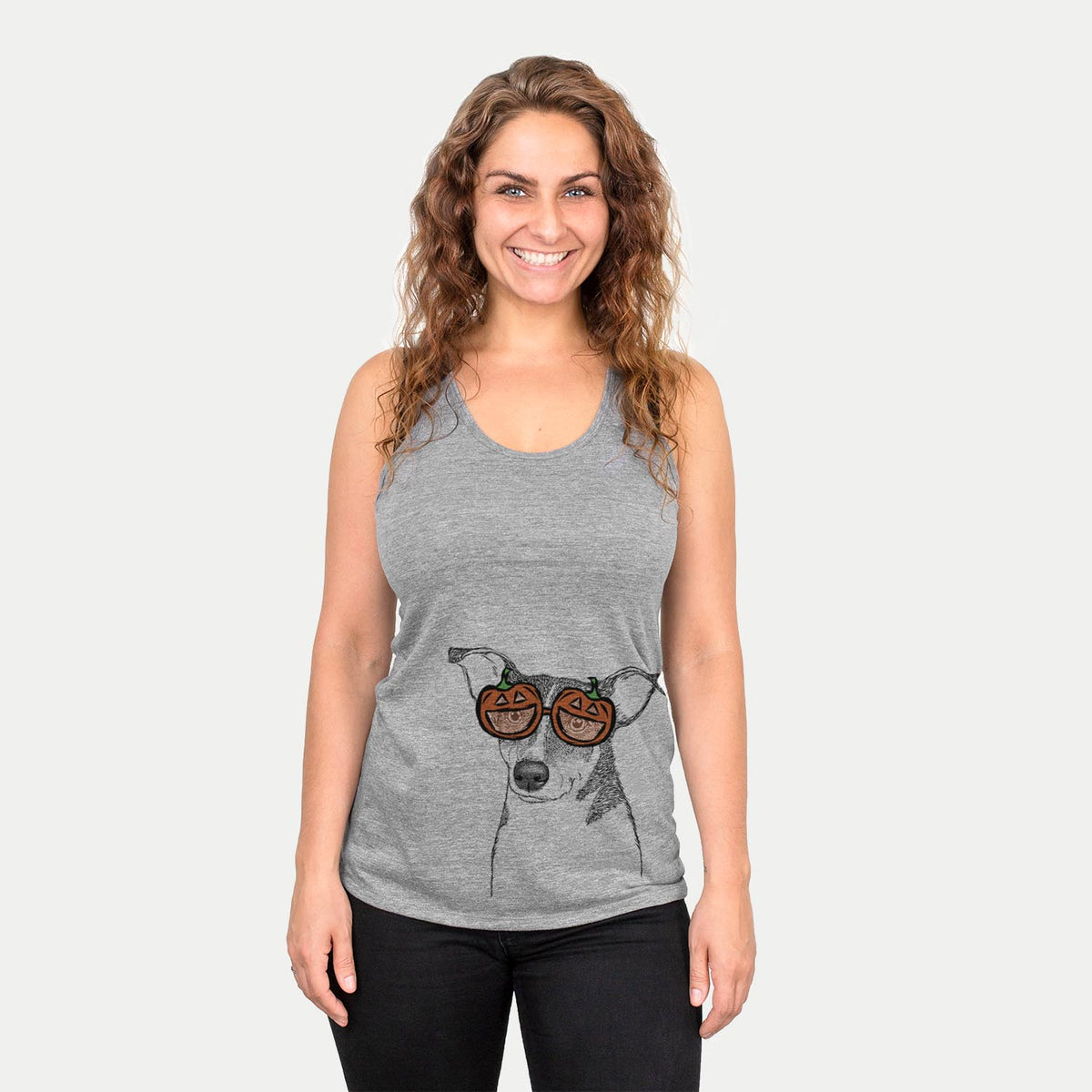 Cleo the Terrier Mix  - Pumpkin Collection