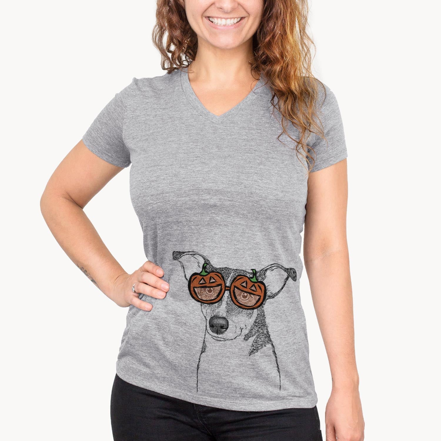 Cleo the Terrier Mix  - Pumpkin Collection