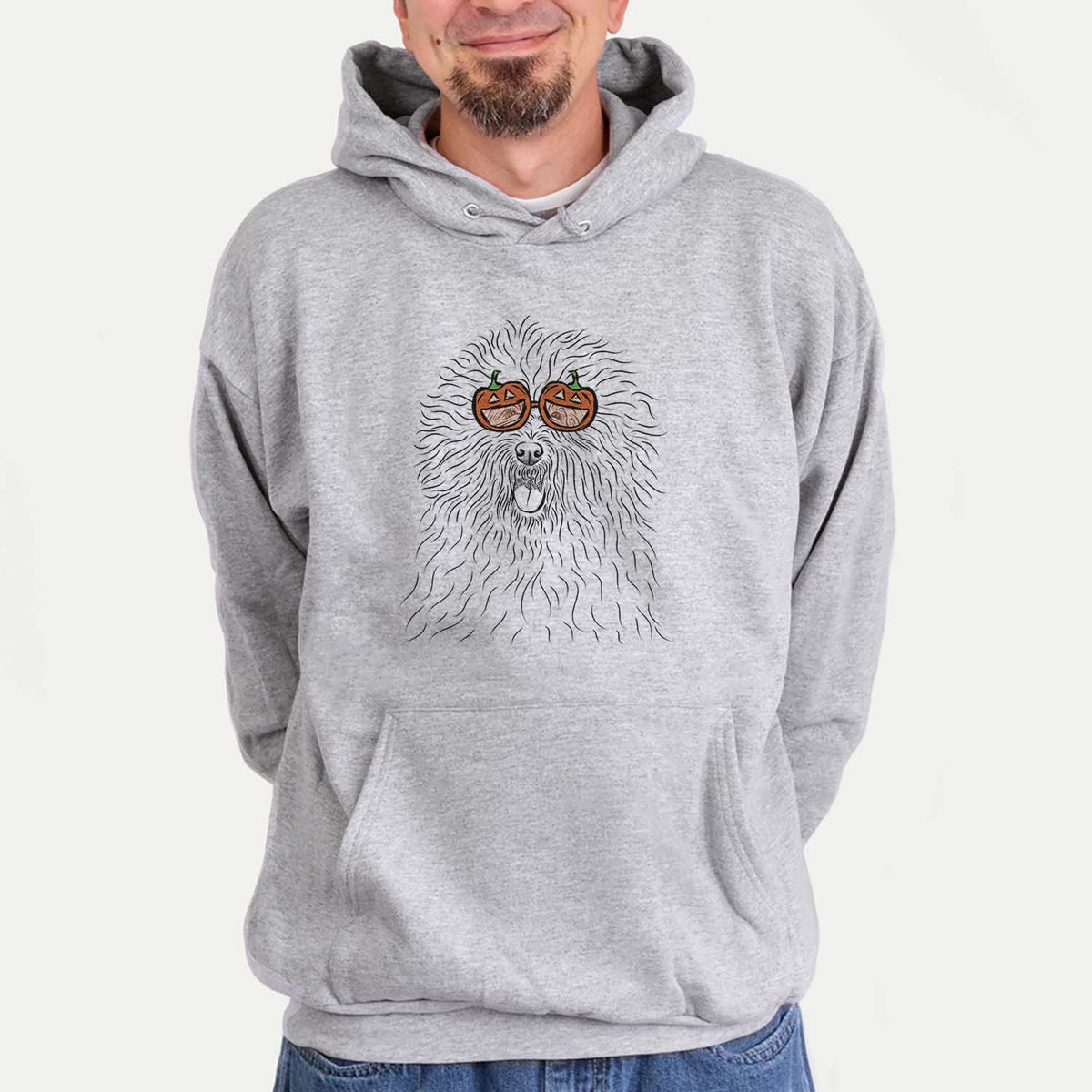 Cozie the Old English Sheepdog  - Pumpkin Collection