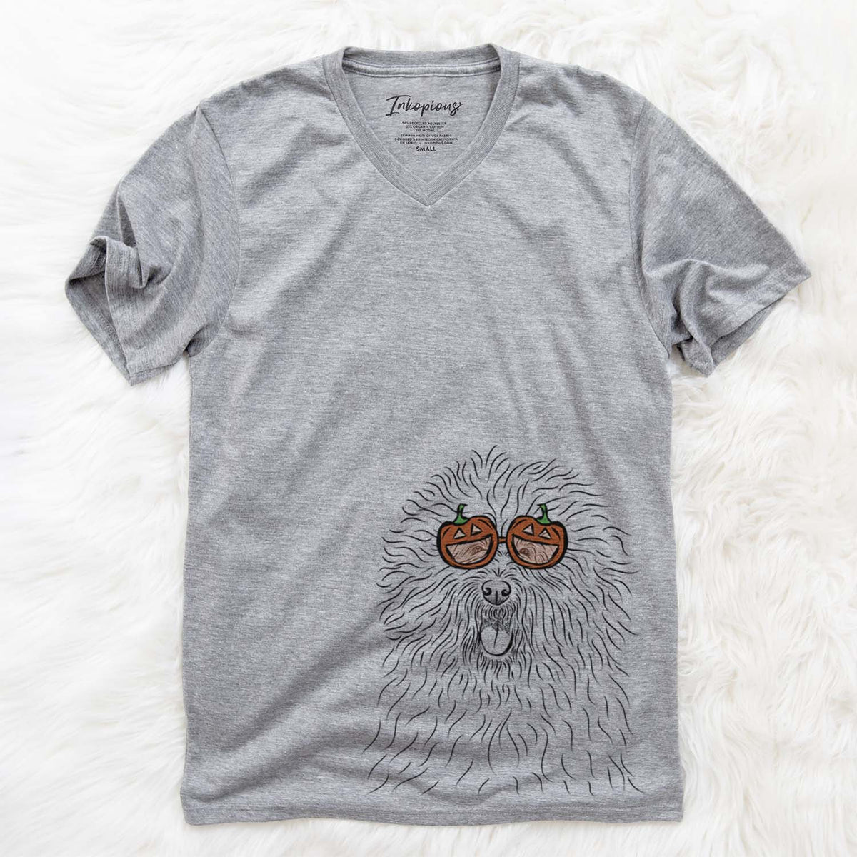 Cozie the Old English Sheepdog  - Pumpkin Collection