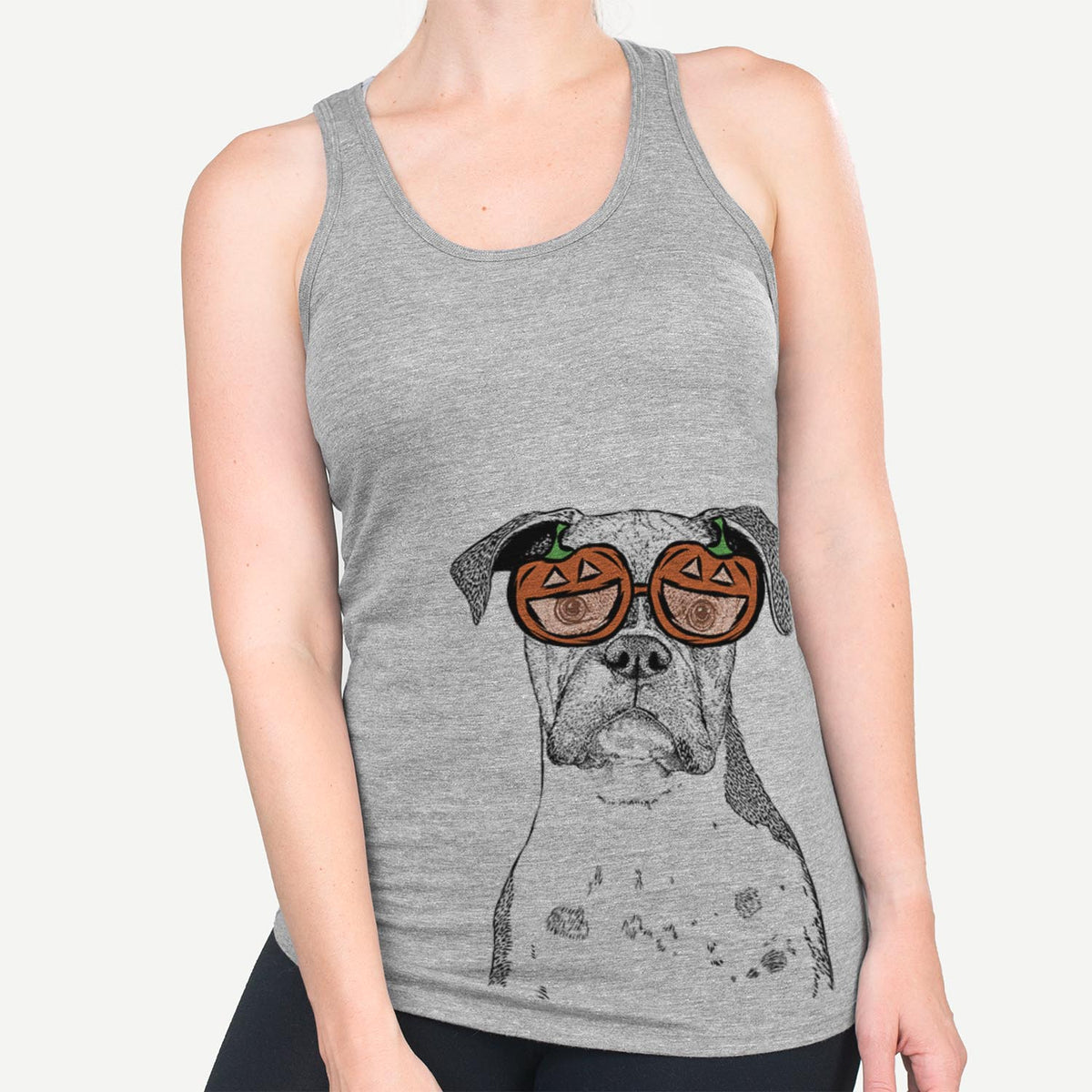 Daisy the Boxer  - Pumpkin Collection