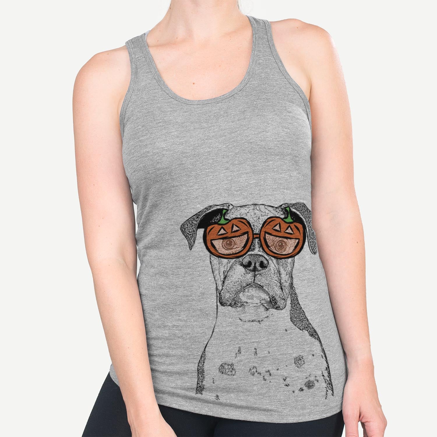 Daisy the Boxer  - Pumpkin Collection