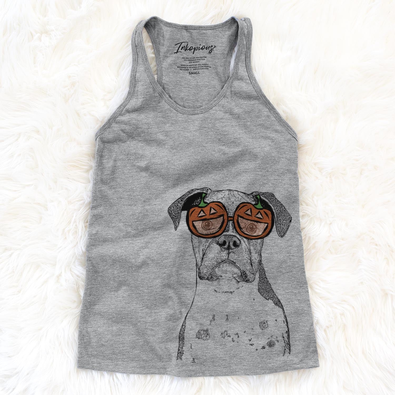 Daisy the Boxer  - Pumpkin Collection