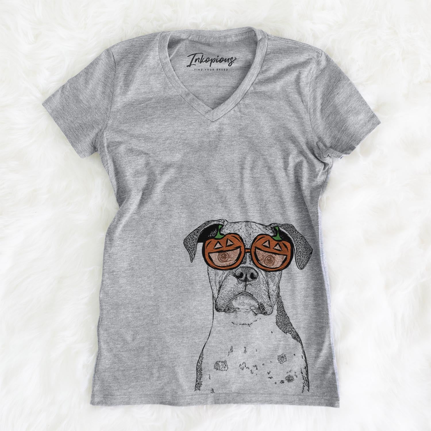 Daisy the Boxer  - Pumpkin Collection