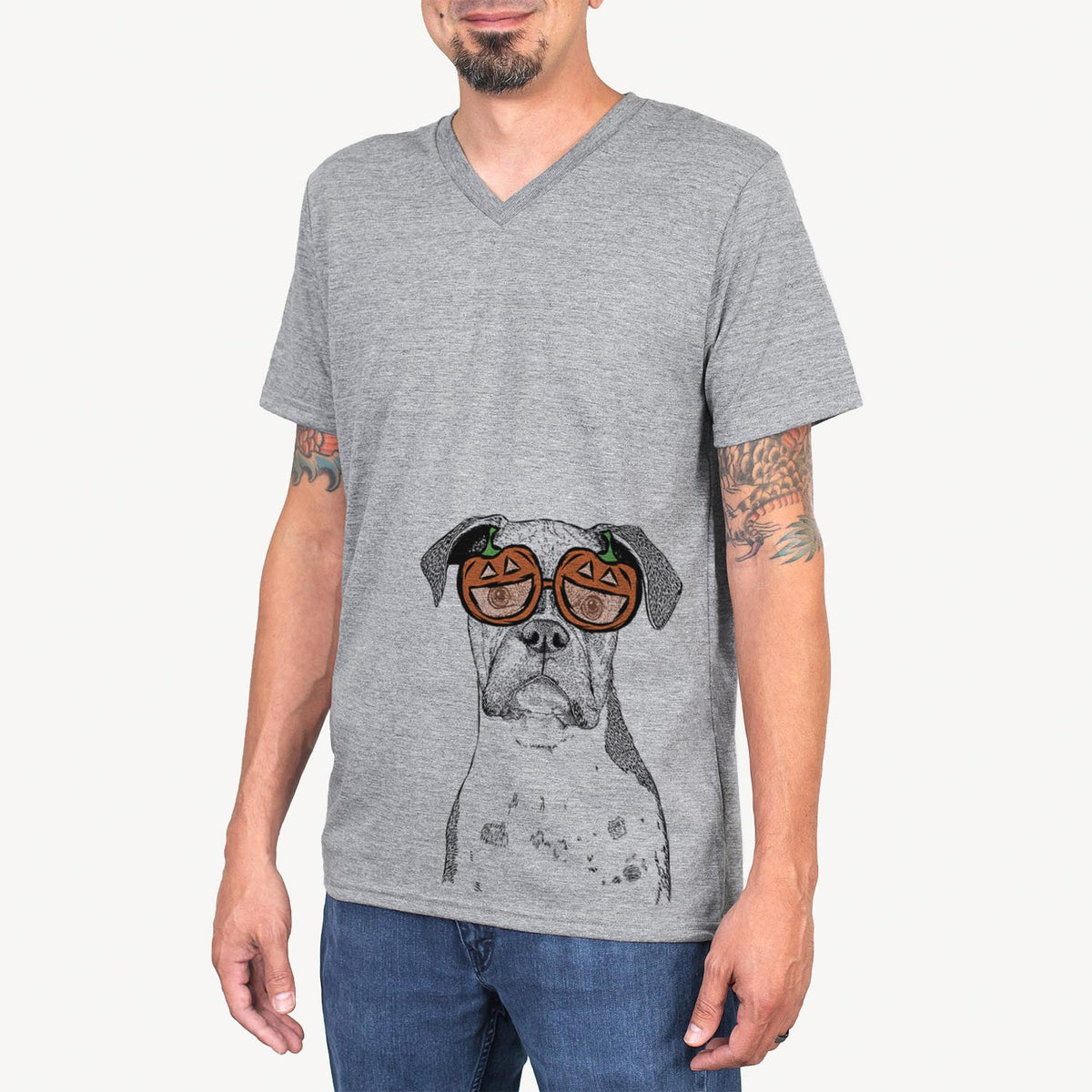 Daisy the Boxer  - Pumpkin Collection