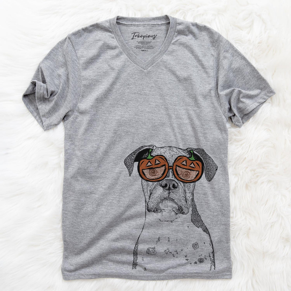 Daisy the Boxer  - Pumpkin Collection