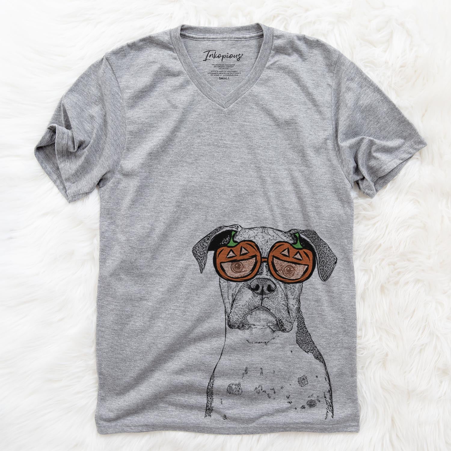 Daisy the Boxer  - Pumpkin Collection