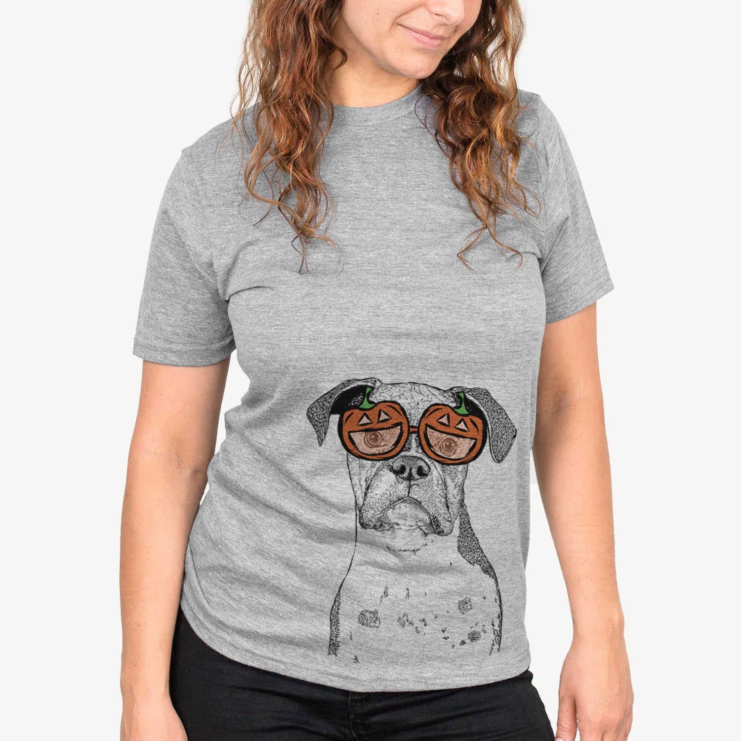 Daisy the Boxer  - Pumpkin Collection