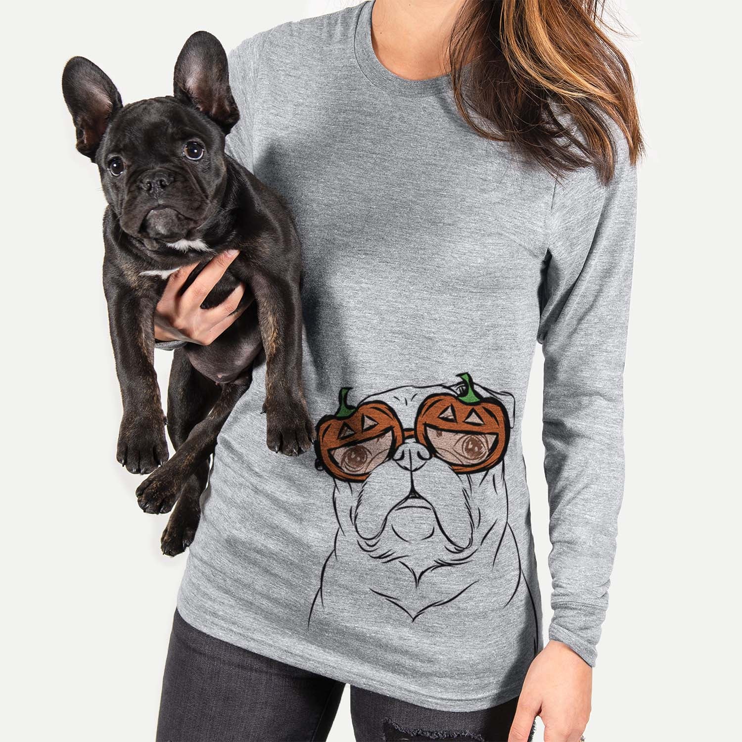 Darling Chloe the Pug  - Pumpkin Collection