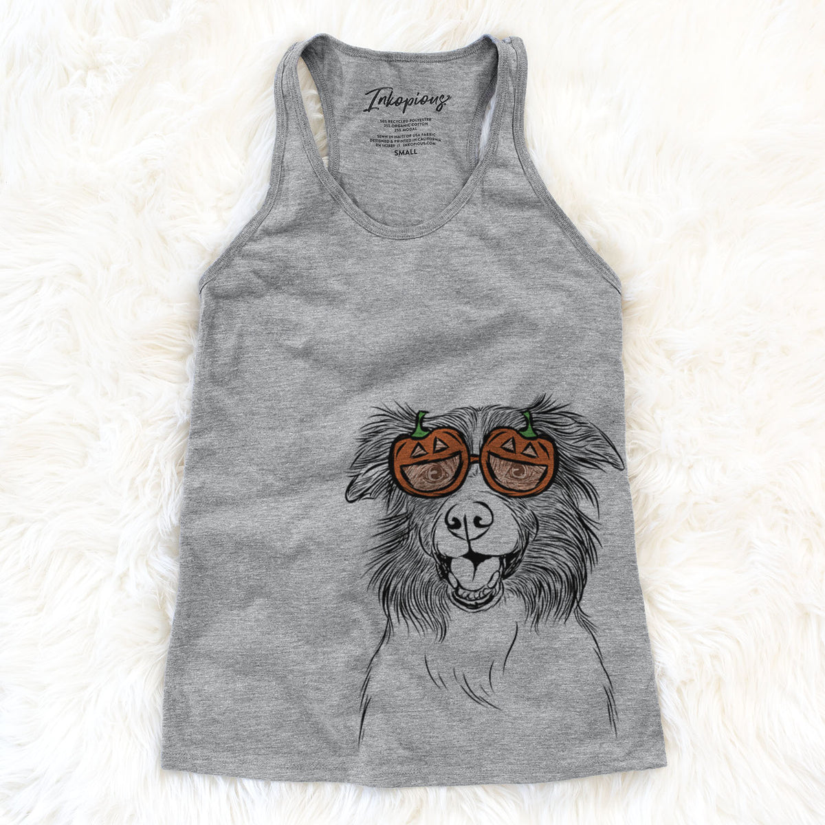 Dizzy the Border Collie  - Pumpkin Collection