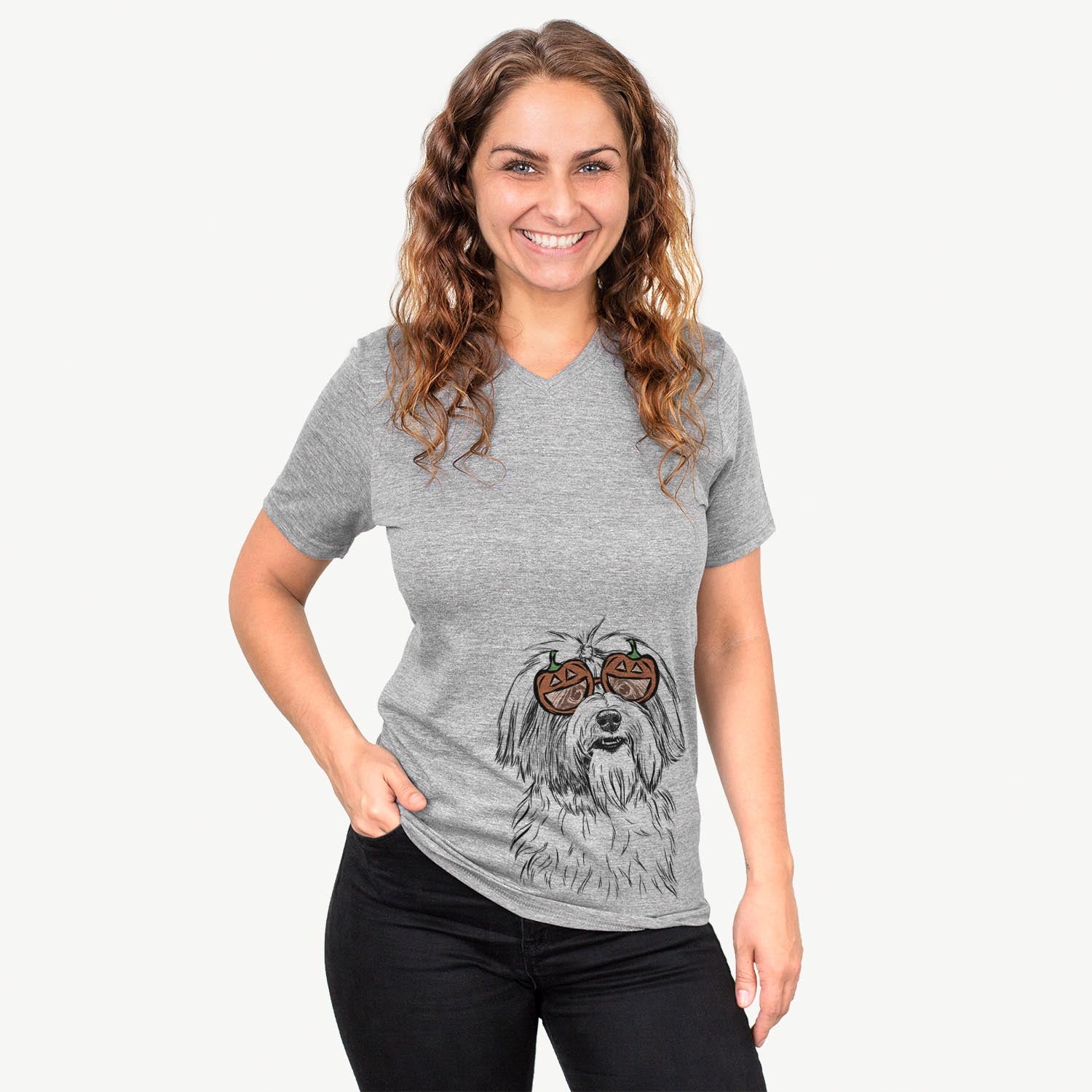 Dooley the Havanese  - Pumpkin Collection