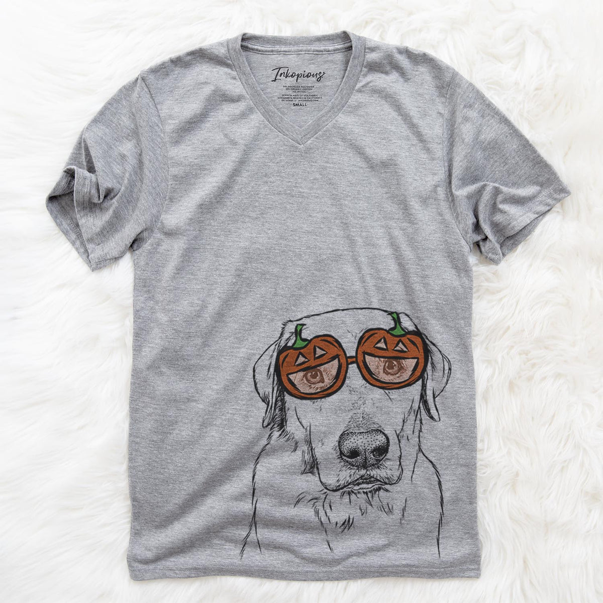 Duke the Yellow Lab  - Pumpkin Collection