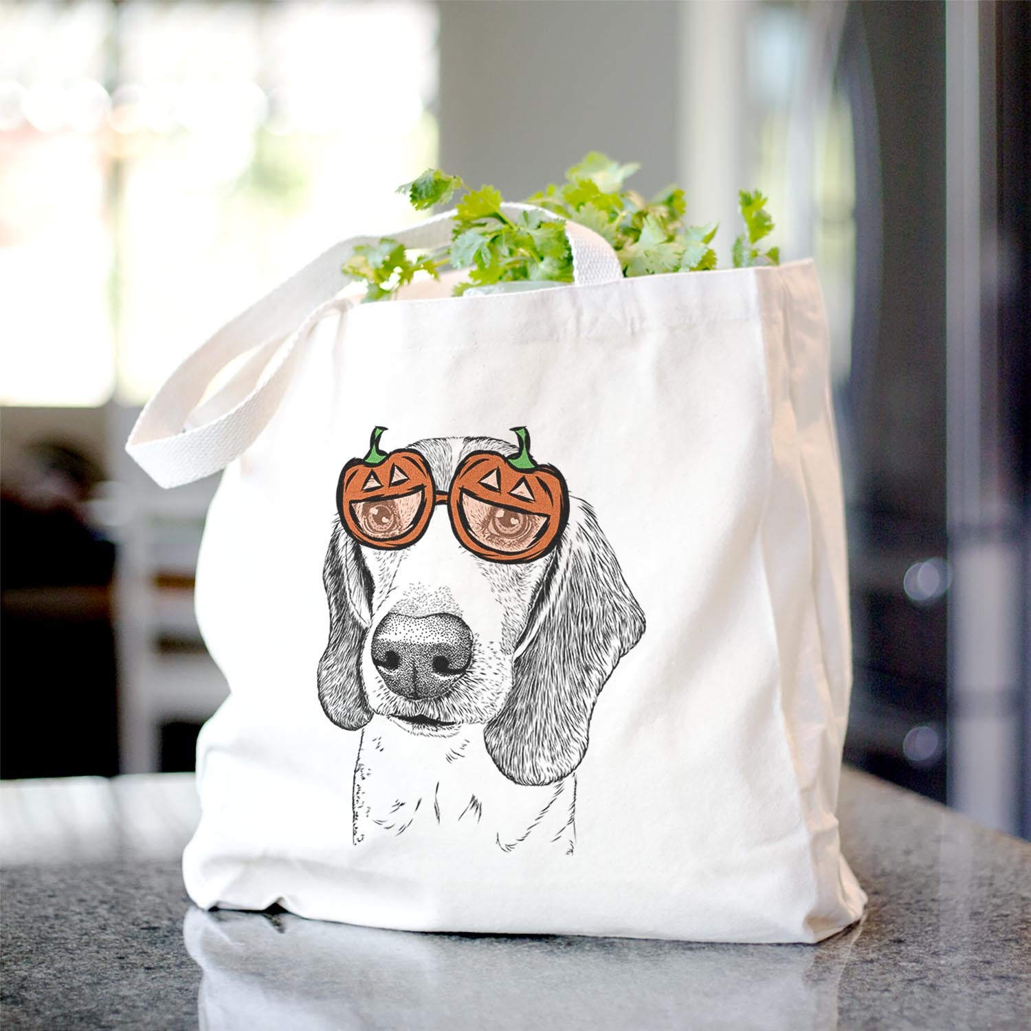 Beagle Grouping Tote Bag by Barbara Keith - Pixels Merch