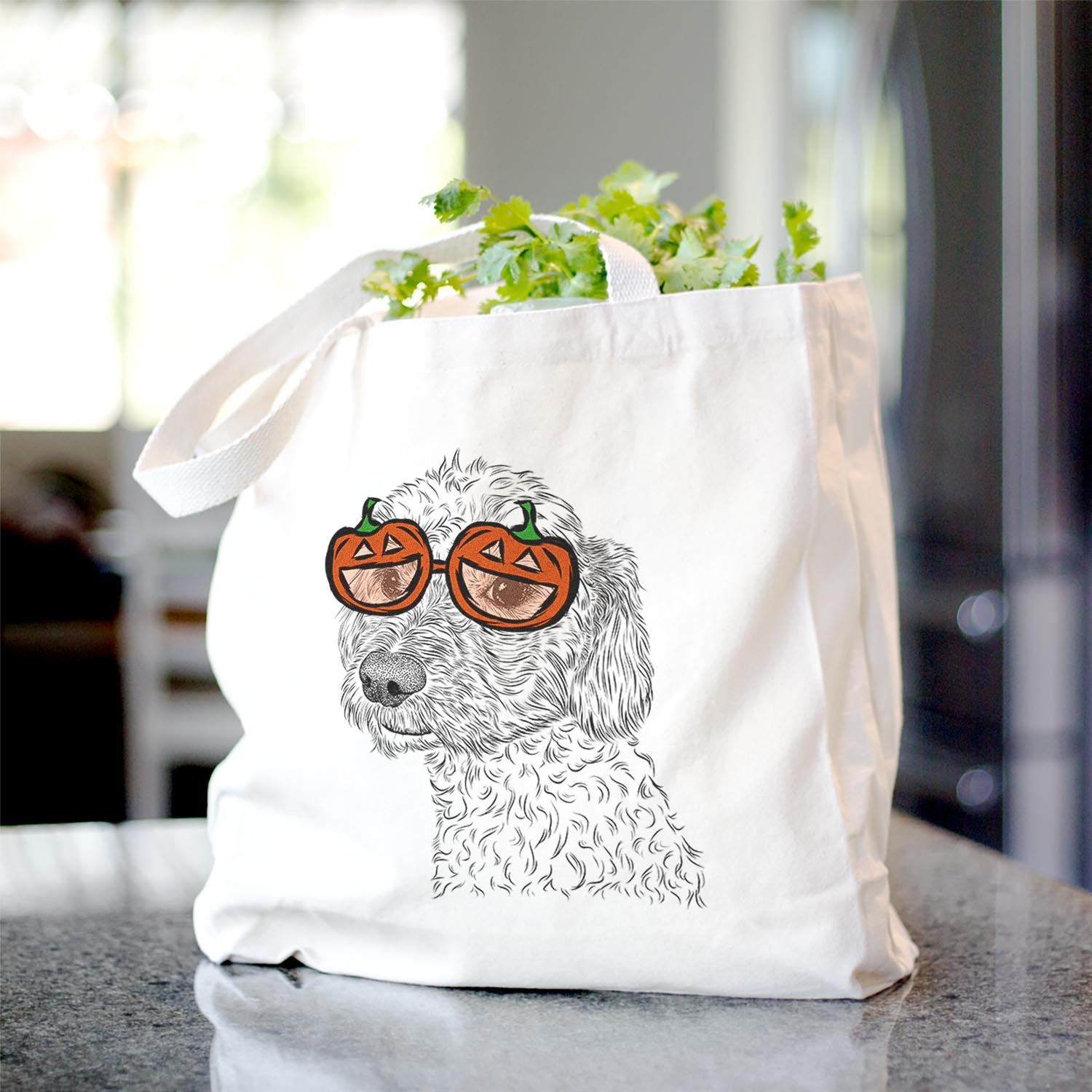 Georgie Boy the Mixed Breed - Tote Bag