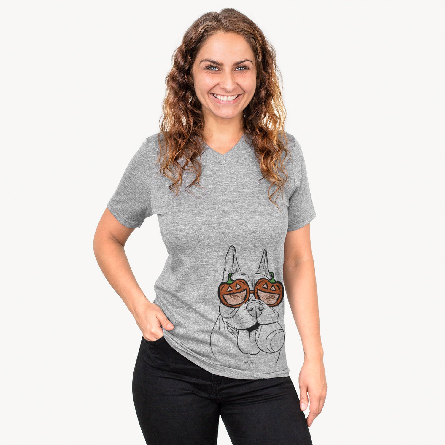 Happy Franco the French Bulldog  - Pumpkin Collection