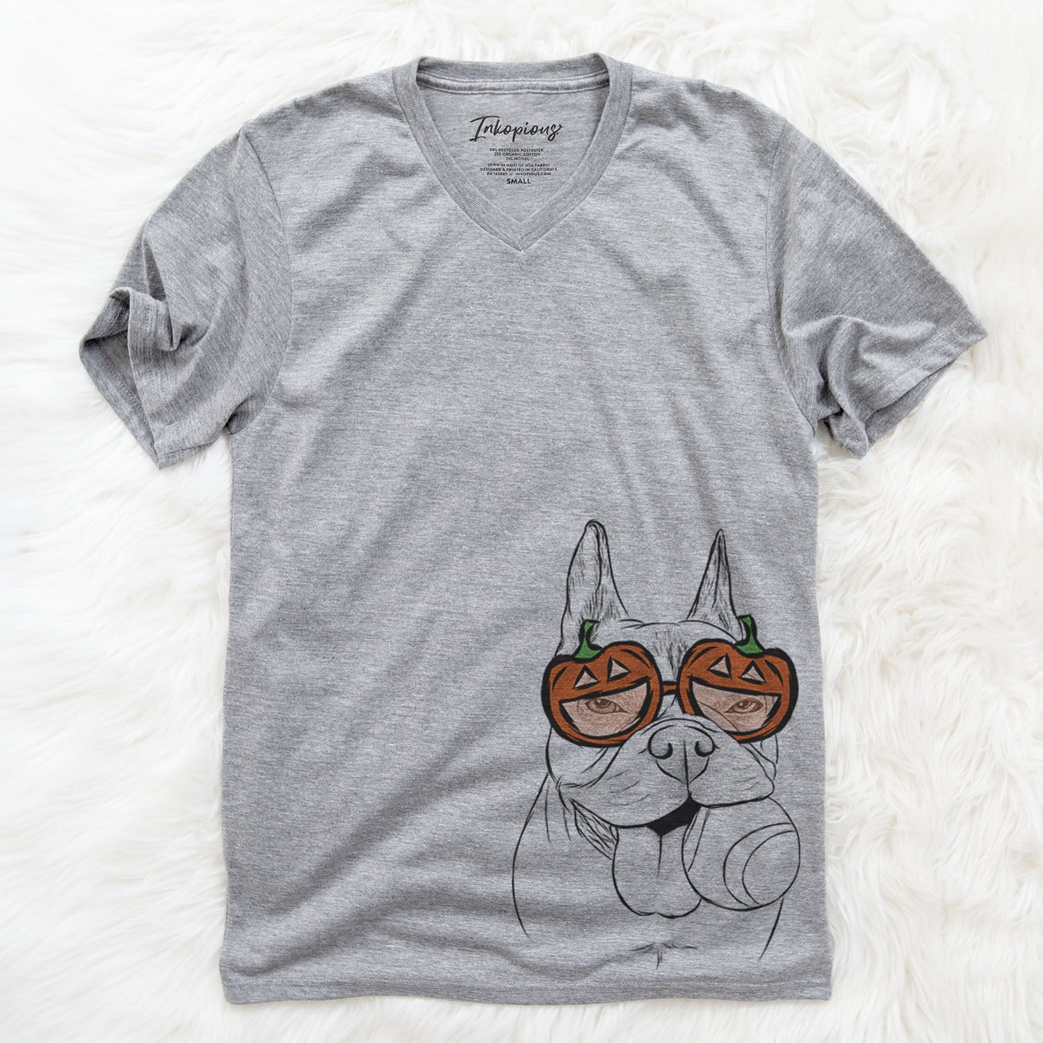 Happy Franco the French Bulldog  - Pumpkin Collection