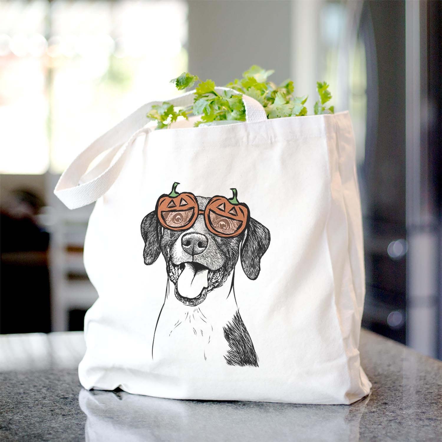 Harper the Mixed Breed - Tote Bag