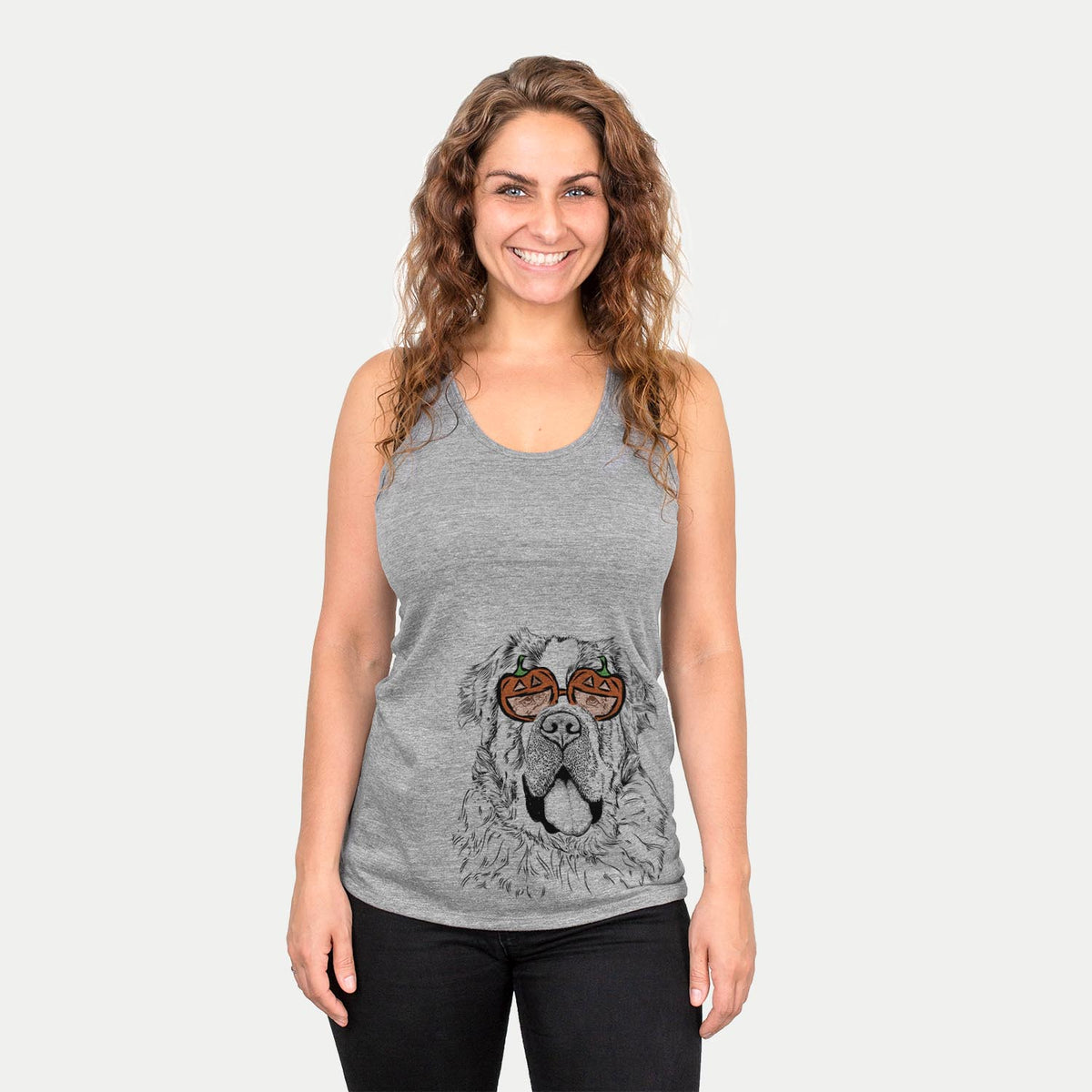 Hoss the Saint Bernard  - Pumpkin Collection