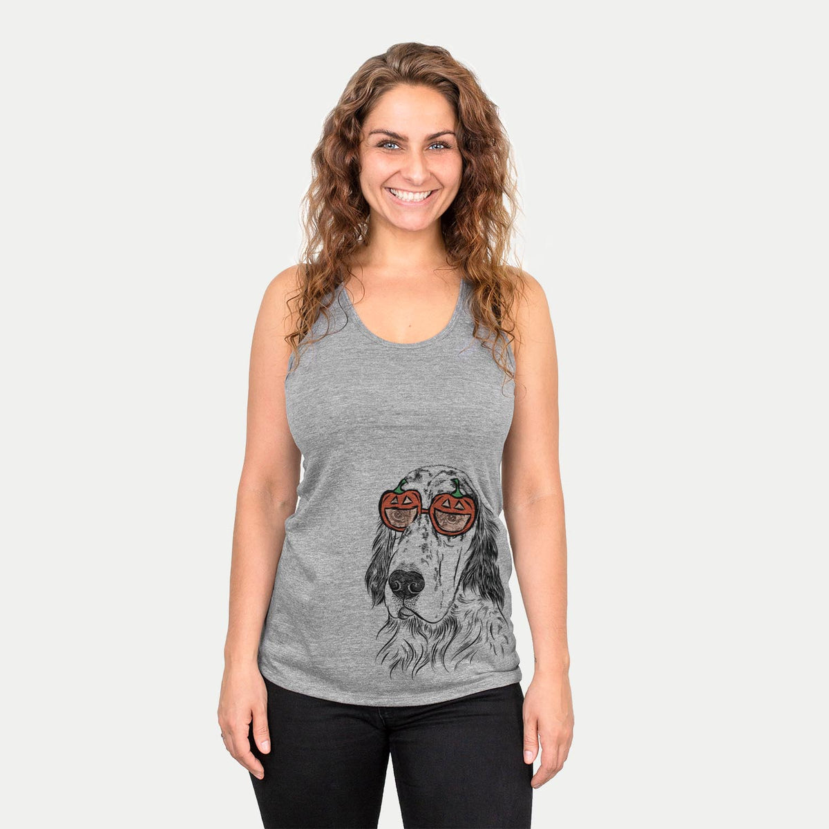 Hutch the English Setter  - Pumpkin Collection