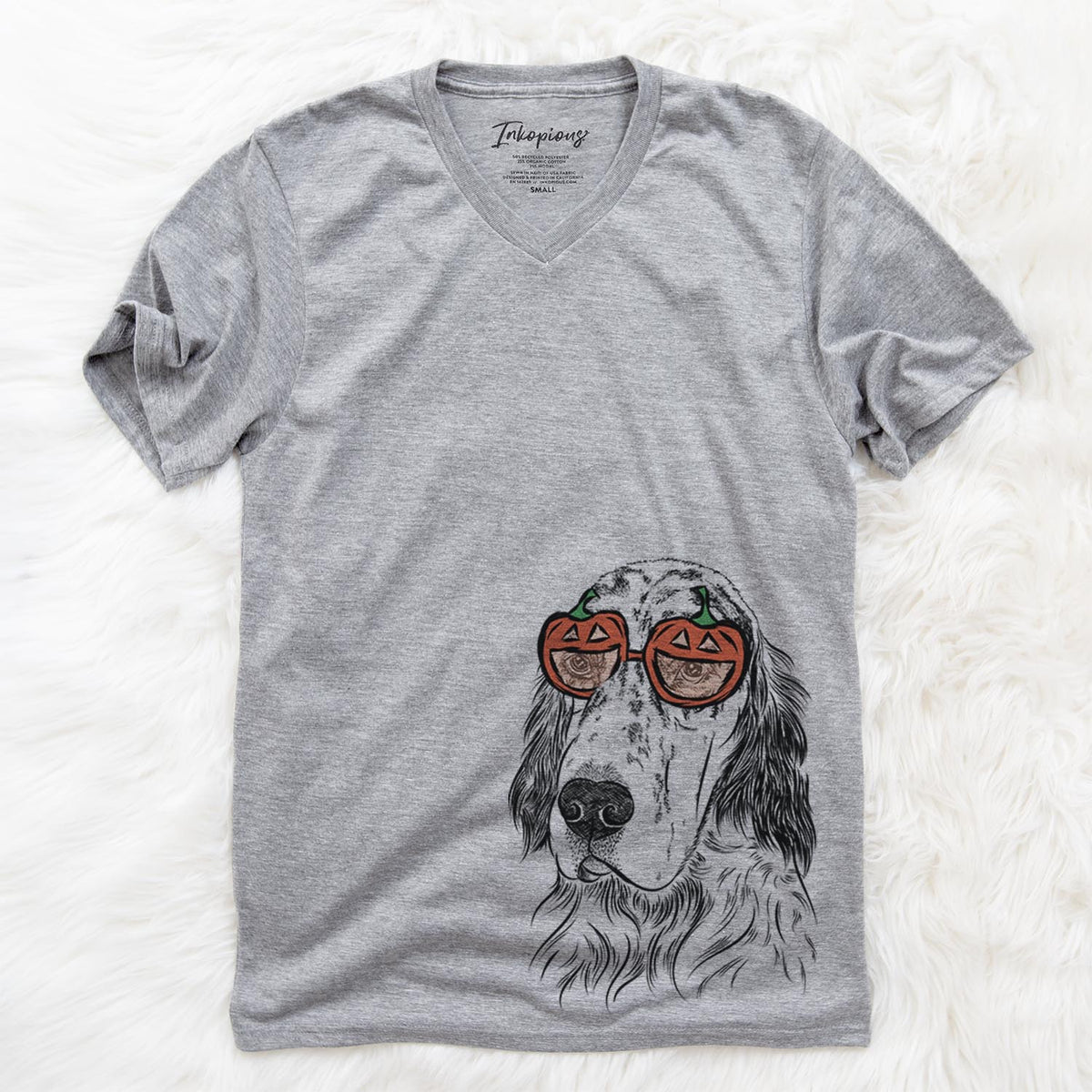 Hutch the English Setter  - Pumpkin Collection