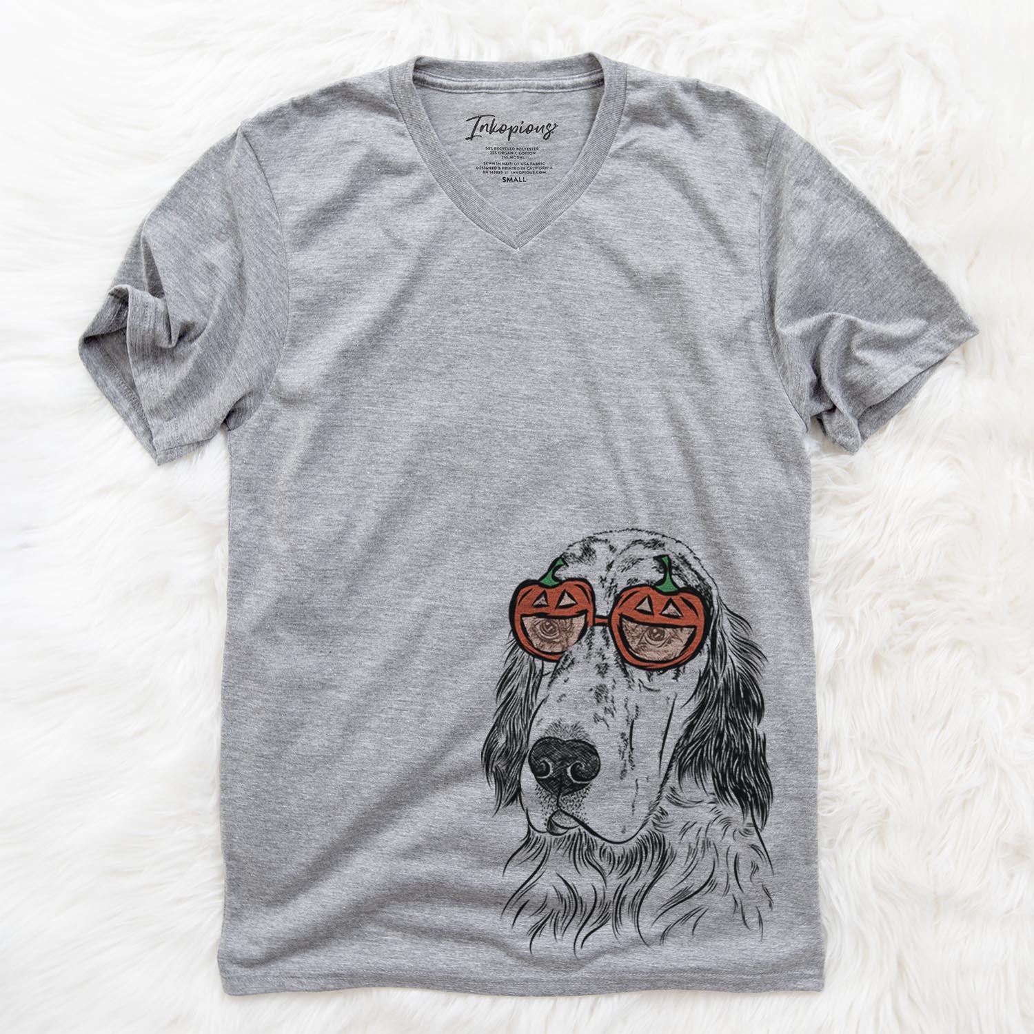 Hutch the English Setter  - Pumpkin Collection