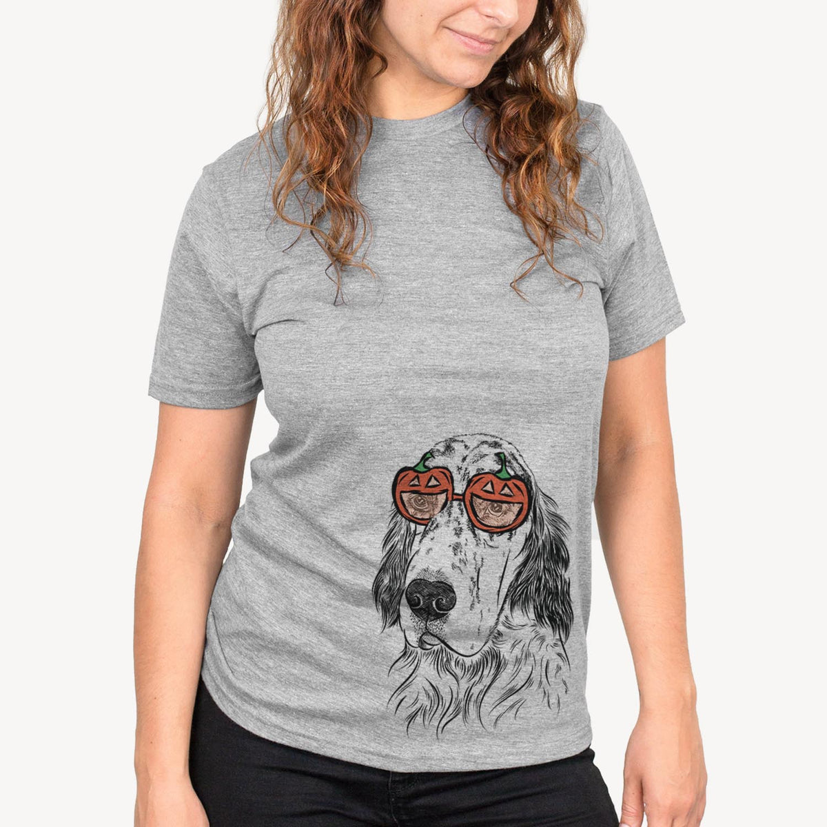 Hutch the English Setter  - Pumpkin Collection