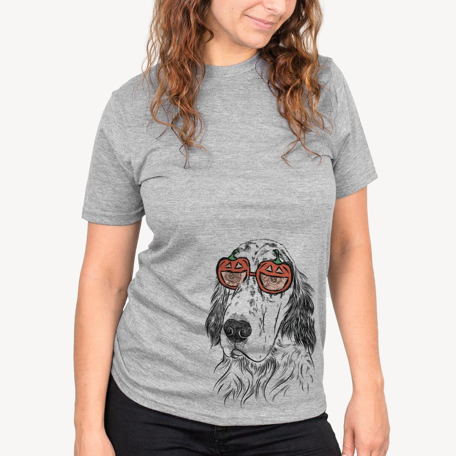 Hutch the English Setter  - Pumpkin Collection