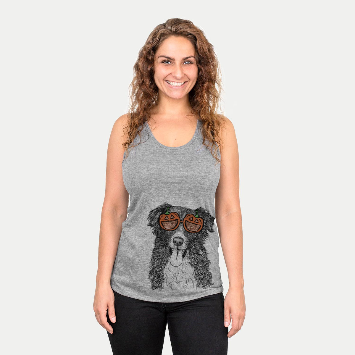 Indi the Border Collie  - Pumpkin Collection