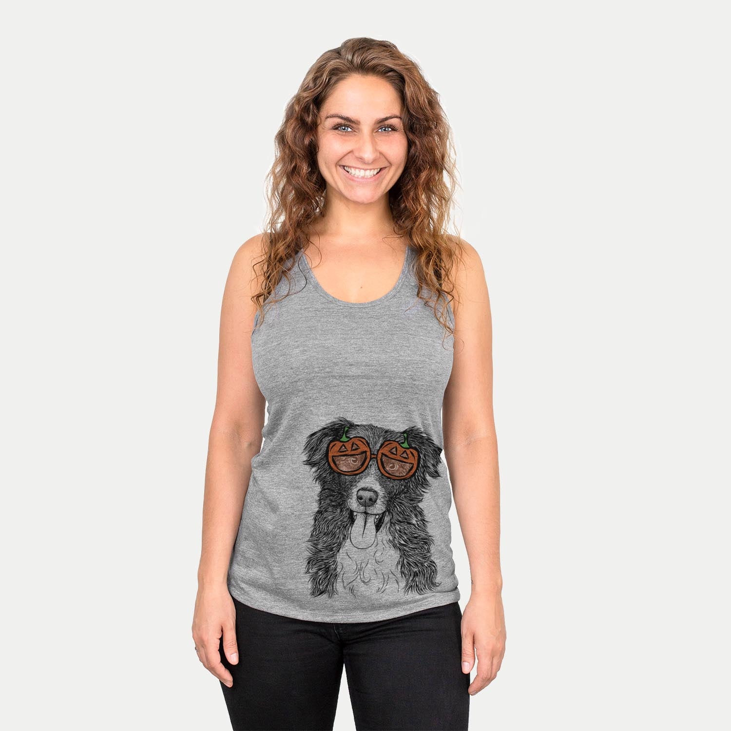 Indi the Border Collie  - Pumpkin Collection